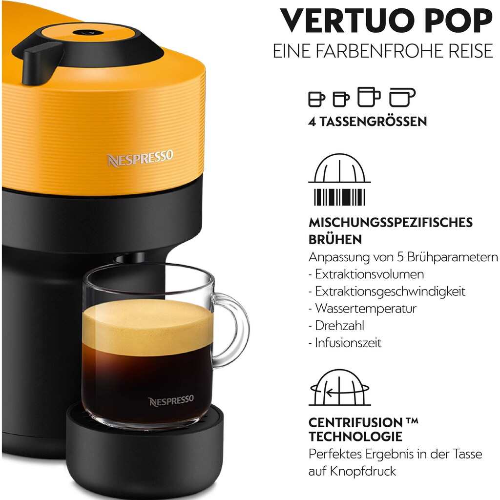 Nespresso Kapselmaschine »Vertuo Pop ENV90.Y von DeLonghi«