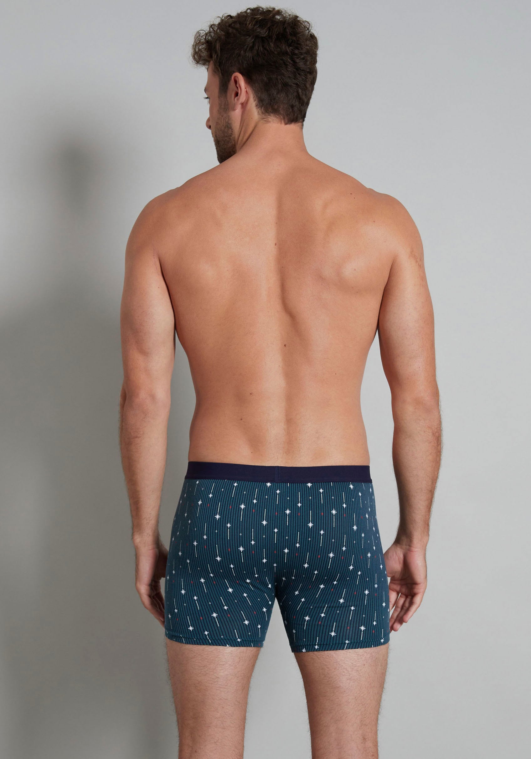 TOM TAILOR Lange Unterhose, (Packung, 2 St.), mit Logobund