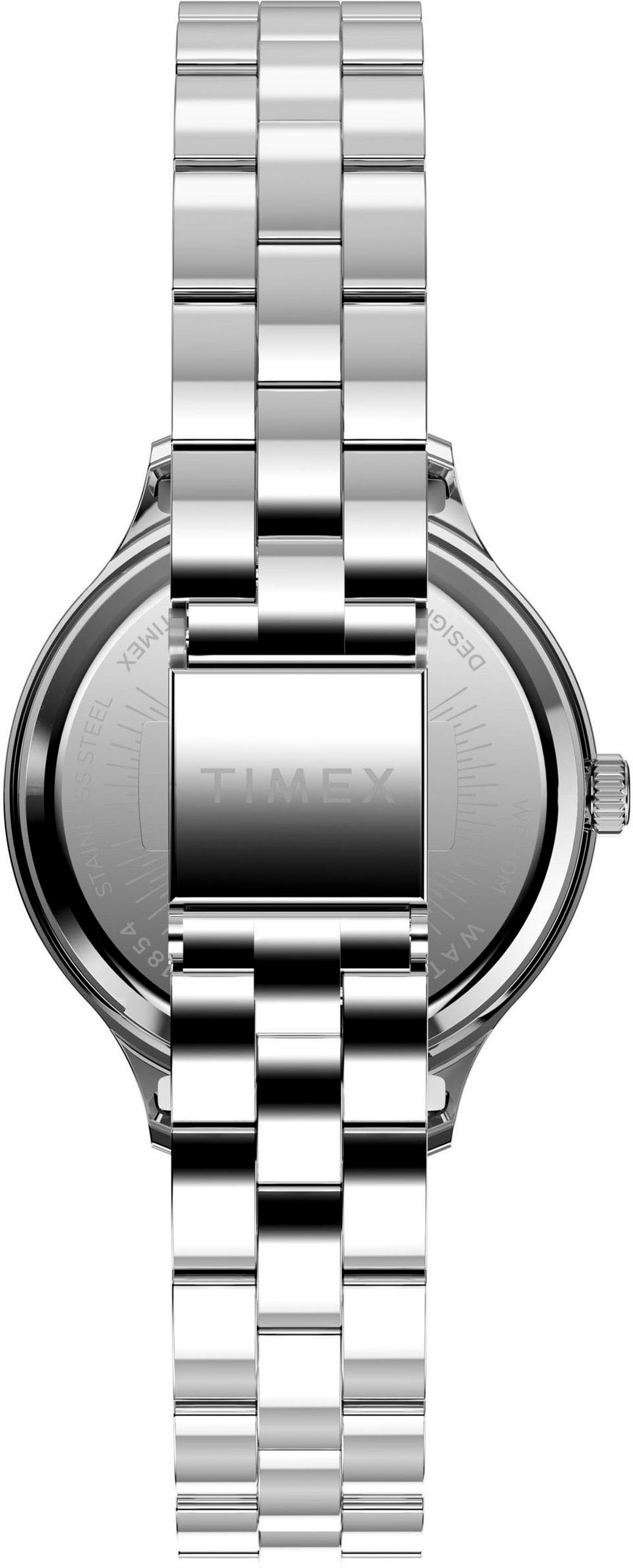 Timex Quarzuhr »PEYTON«, Armbanduhr, Damenuhr,Edelstahlarmband,analog