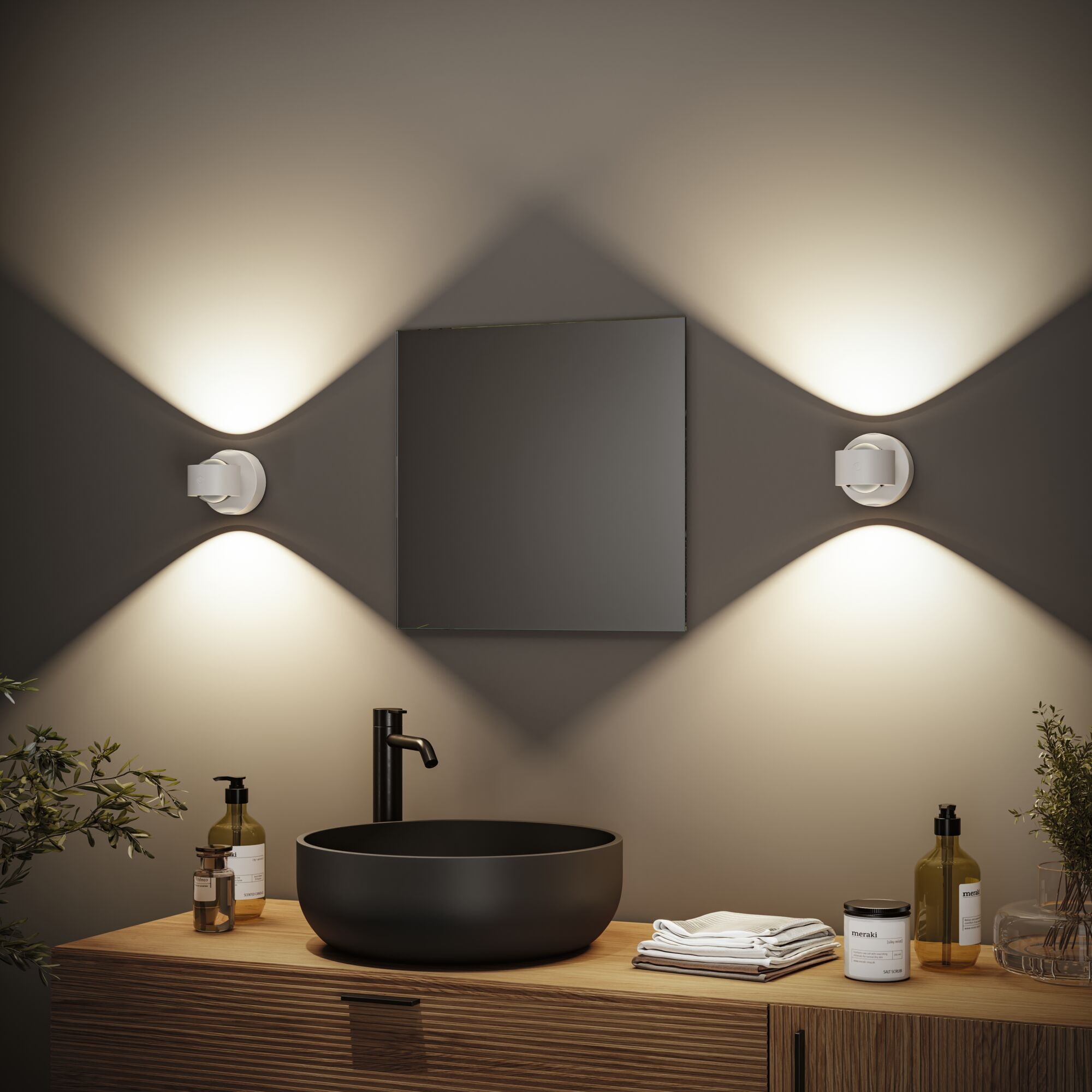 Paulmann LED Wandleuchte »Zorik dim 2,2W« LED-Modul 2 Stk. Dimmbar