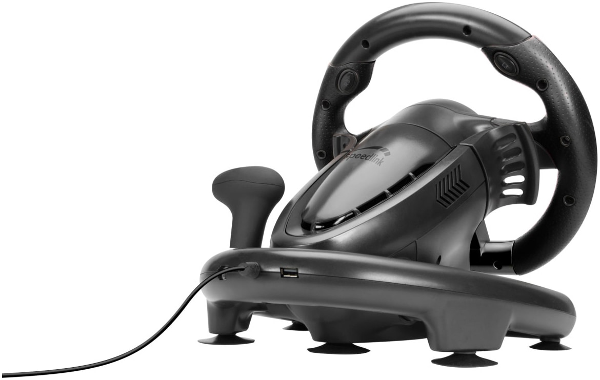 Speedlink Gaming-Lenkrad »TRAILBLAZER Dark Edition Racing Wheel« für PC/PS4/PS3/Xbox Series X/S/One/Switch 2/Switch/OLED