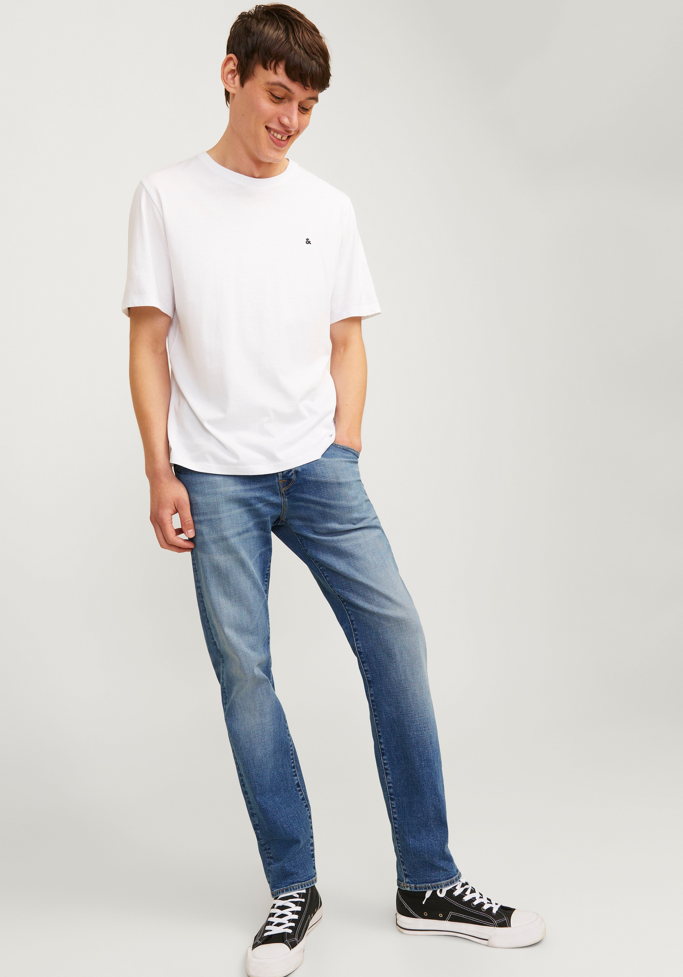 Jack & Jones Tapered-fit-Jeans »JJIMIKE JJFOX CB 055«