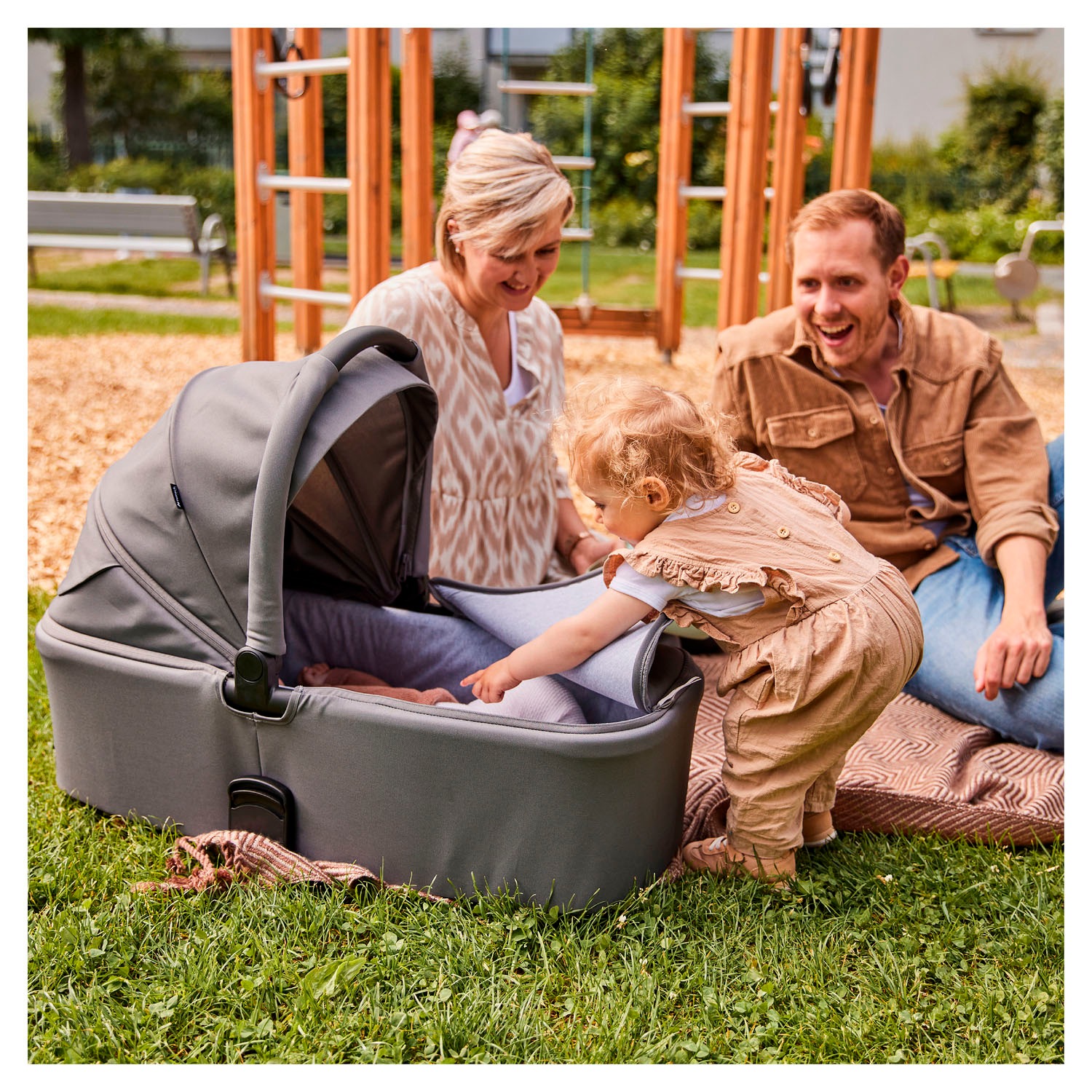 Hauck Kombi-Kinderwagen »Move N Care Set«, 22 kg, belastbar bis 22 kg