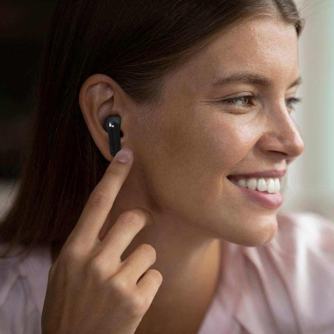 Hama In-Ear-Kopfhörer »Bluetooth Kopfhörer mit Mikrofon (True Wireless Headset, TWS Earbuds)«