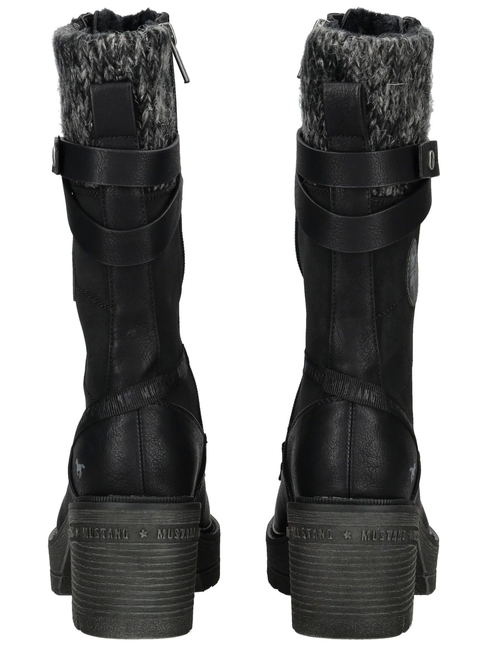 Mustang Shoes Schnürstiefel »Mustang Shoes Stiefel Lederimitat/Textil«