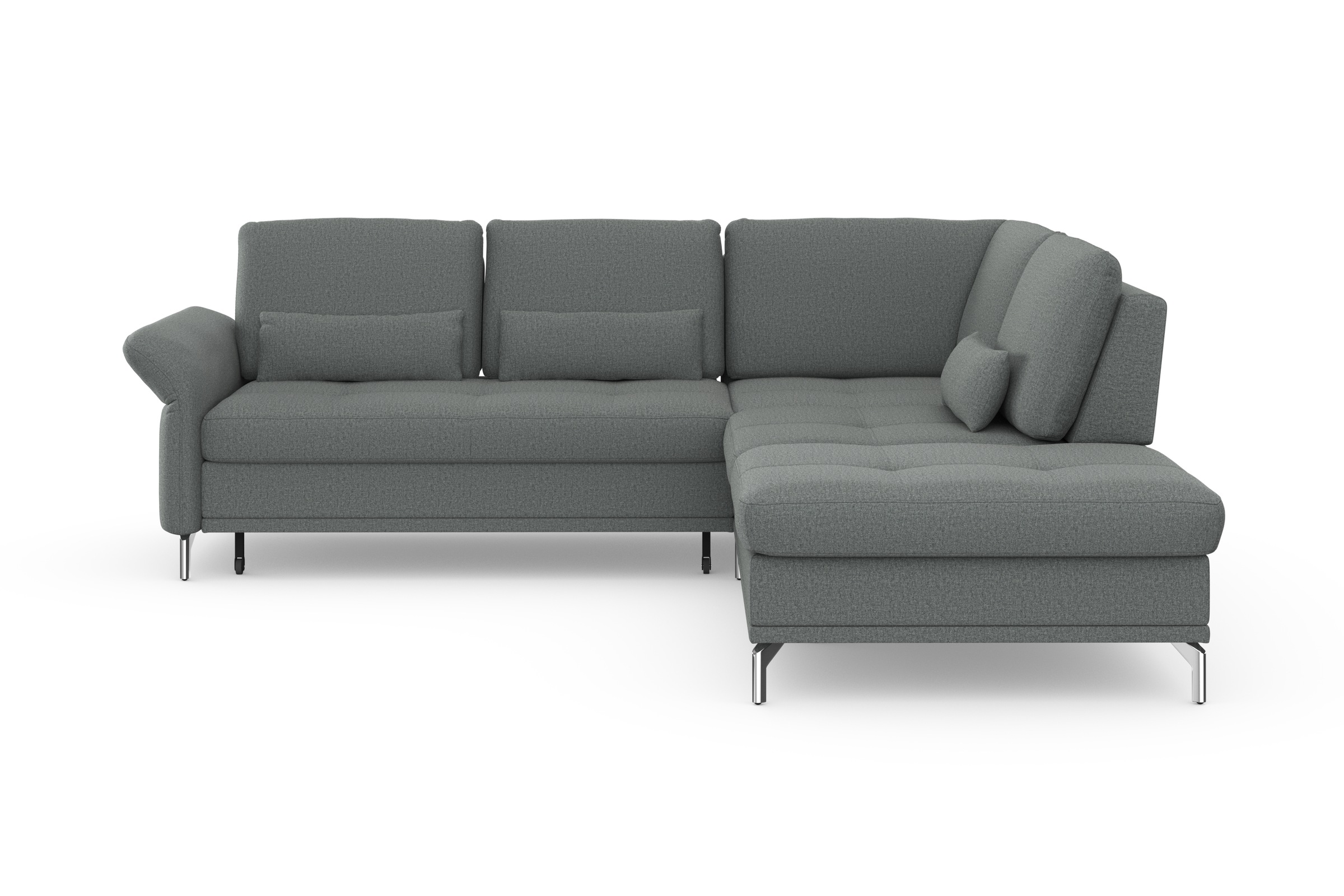 Home affaire Ecksofa »Palm Beach L-Form« Federkern, mit Sitztiefenverstellu günstig online kaufen