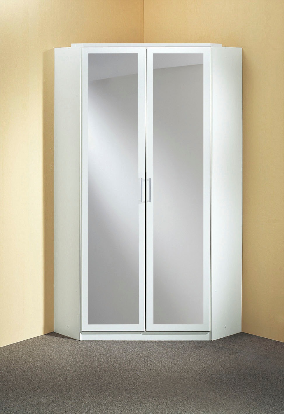 Wimex Eckkleiderschrank »Click«, mit 2 Spiegeltüren