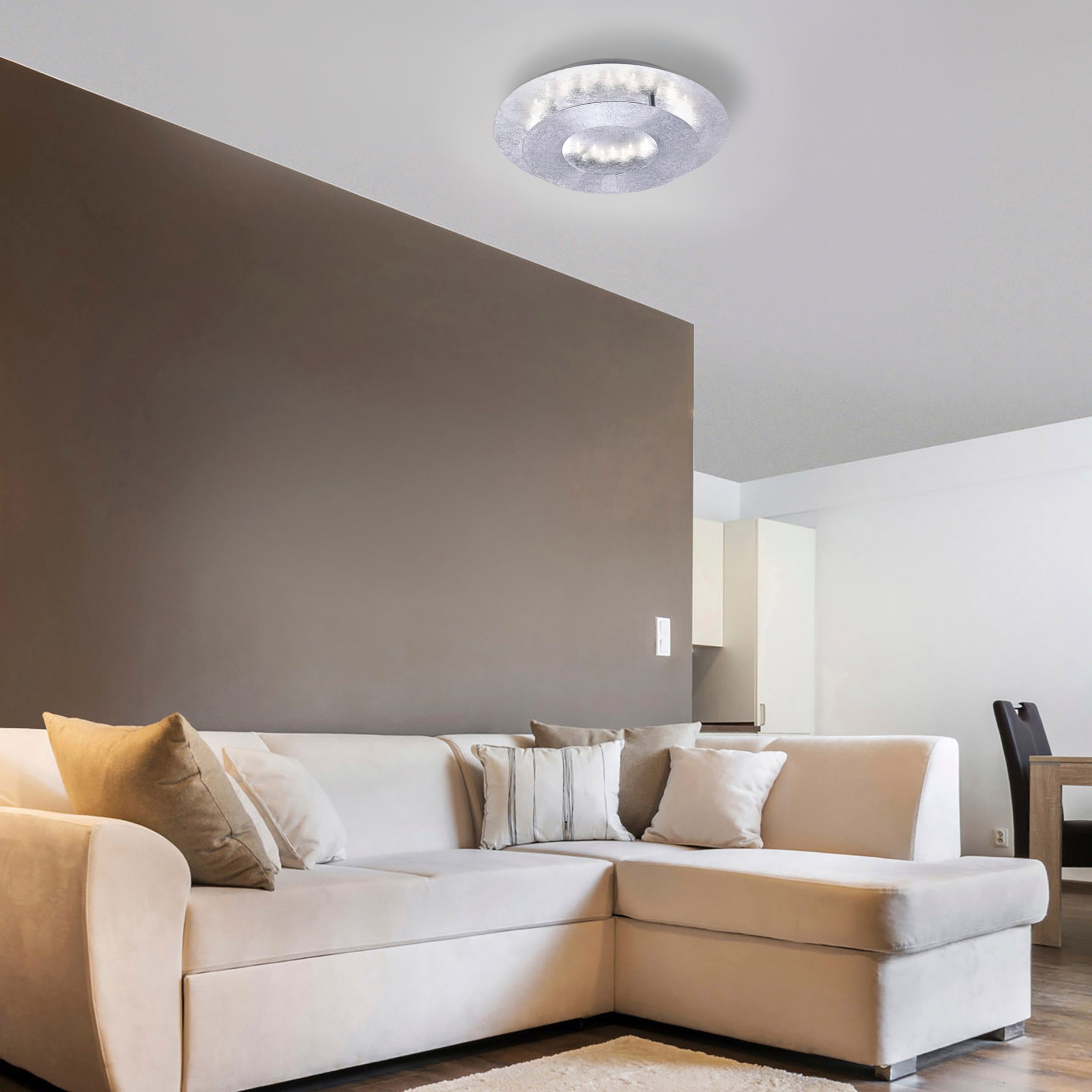 Paul Neuhaus Wandleuchte »NEVIS«, 1 flammig, Leuchtmittel LED-Board | LED fest integriert, LED