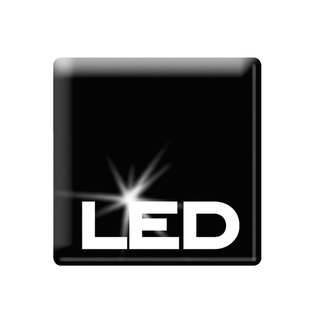 Brilliant Leuchten LED Deckenstrahler »Sanny«, 4 flammig-flammig, LED Spotrohr 4flg eisen/chrom, 15,5cm Höhe, GU10 max. 7W, Metall