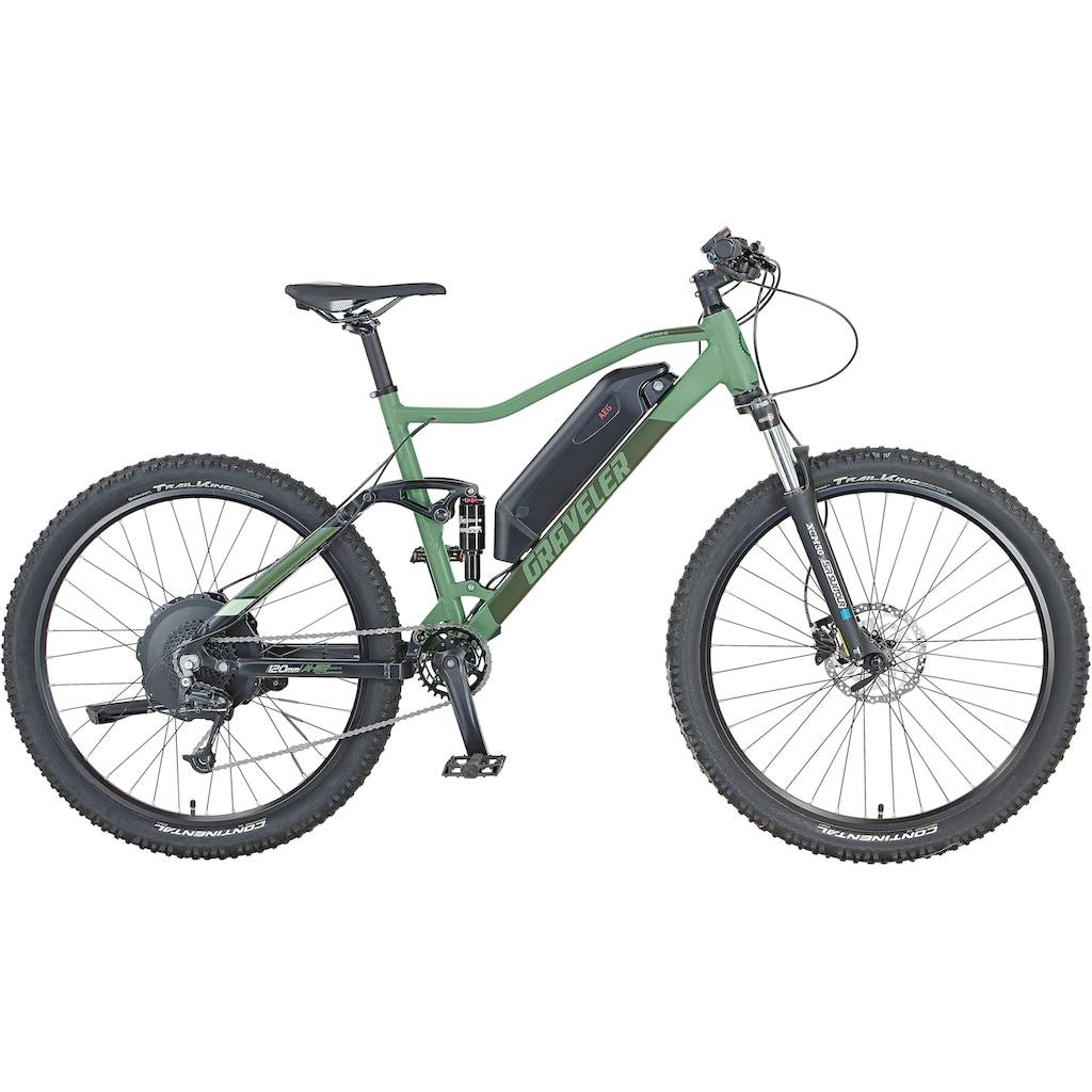 Prophete E-Bike »Graveler 22.EMM.10«, 9 Gang, Shimano, Alivio, Heckmotor 250 W