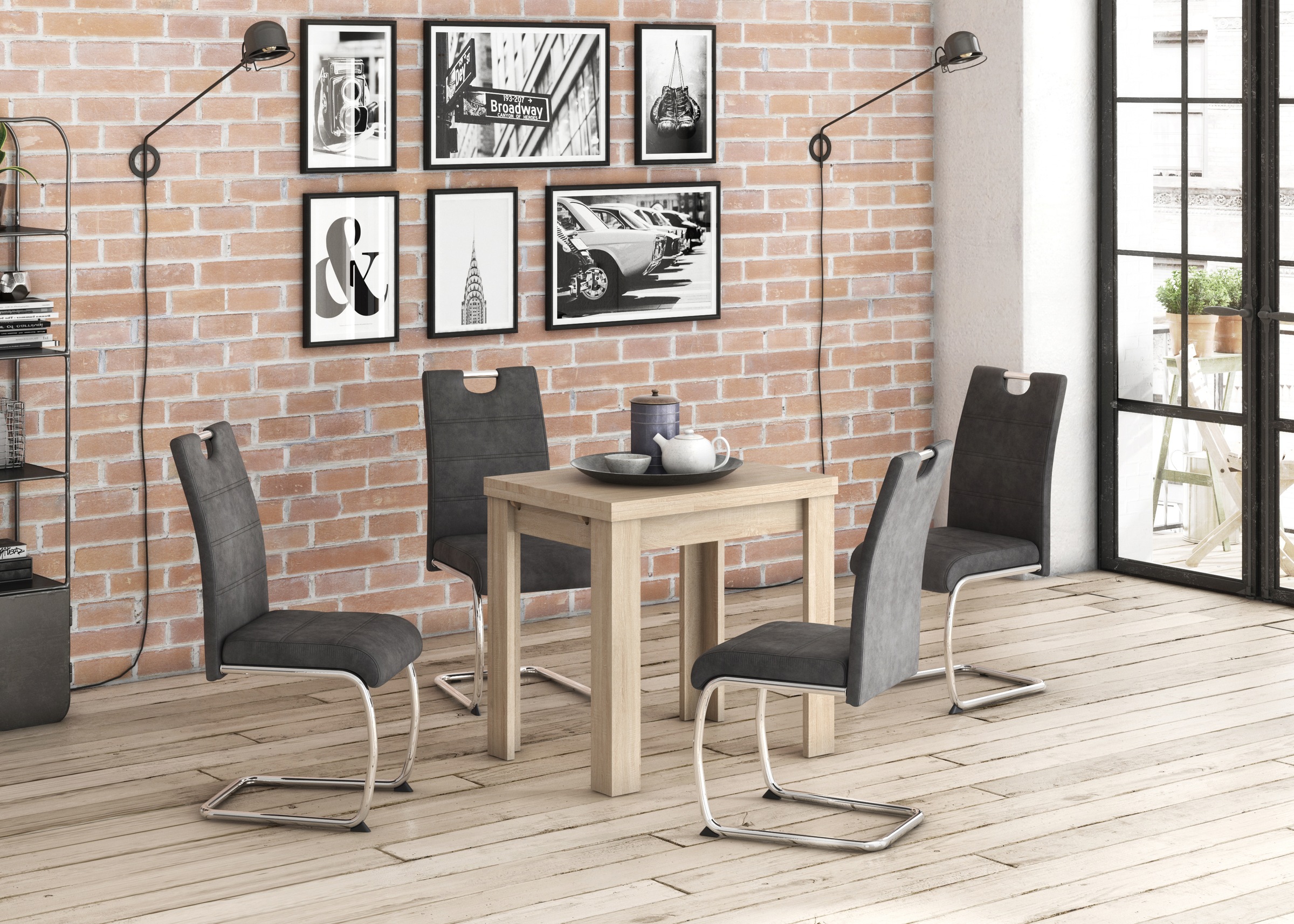 Mäusbacher Esstisch »Monti«, BESTSELLER!, Tisch, Küchentisch, Auszugstisch ausziehbar auf 136 cm