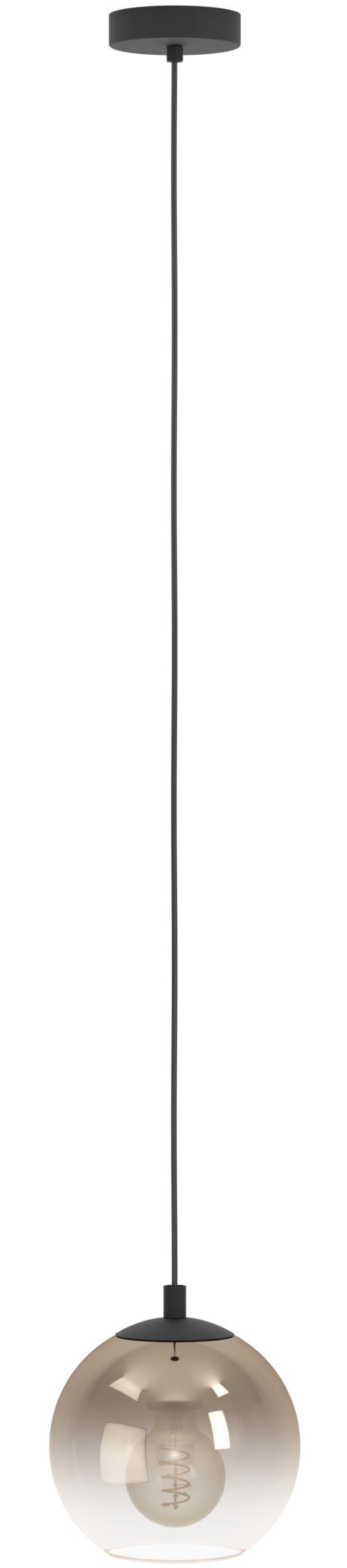 EGLO Hängeleuchte »ARISCANI 1 Pendellampe - Stahl - E27 - 1X60W - IP20« E27 günstig online kaufen