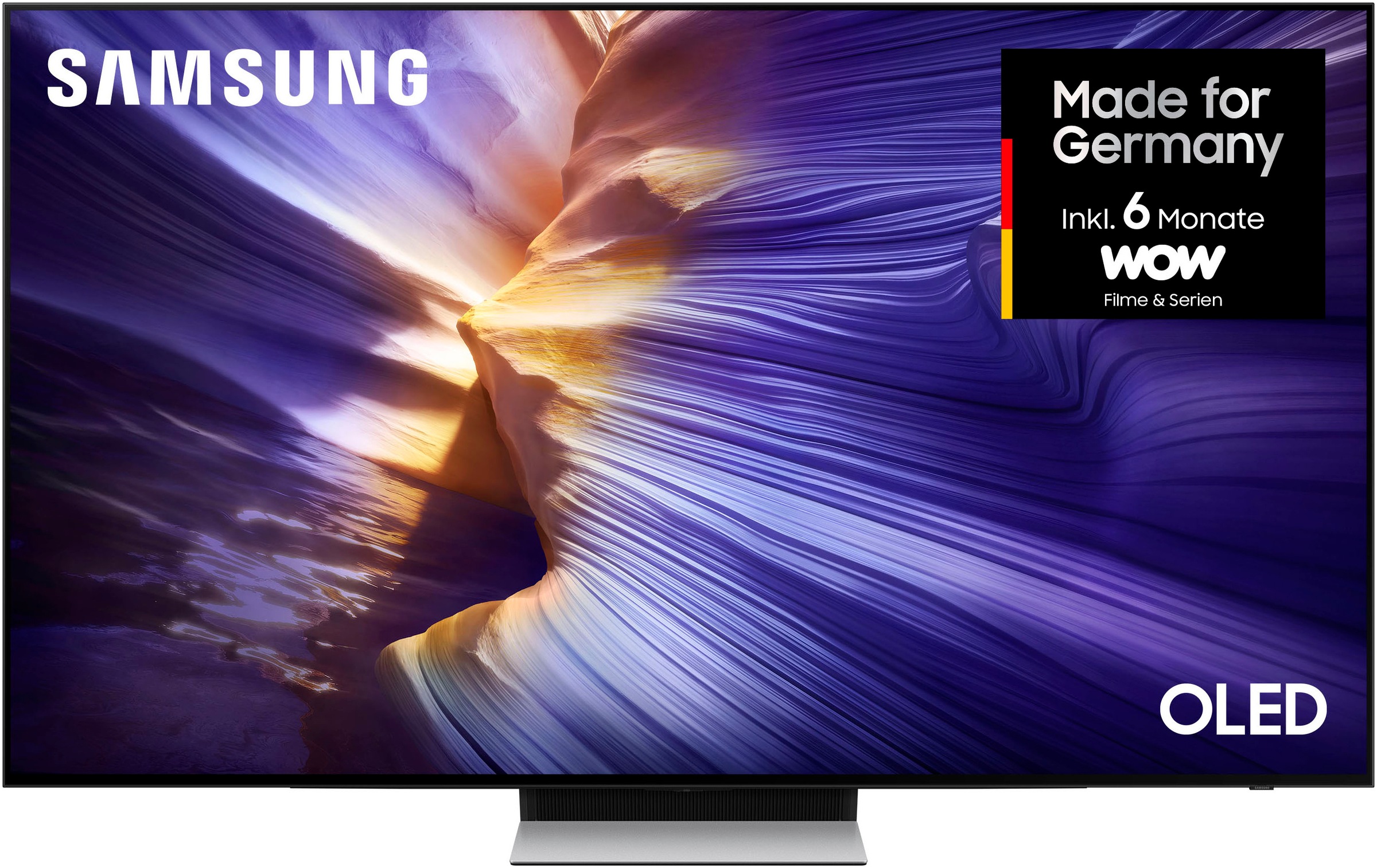 SAMSUNG OLED-Fernseher »GQ48S90FAE« 120 cm/48 ′′ Smart-TV HDR, Dolby Atmos & AI Sound, Gaming Hub, Upscaling Pro, bis zu 144Hz schwarz Tizen Smart...