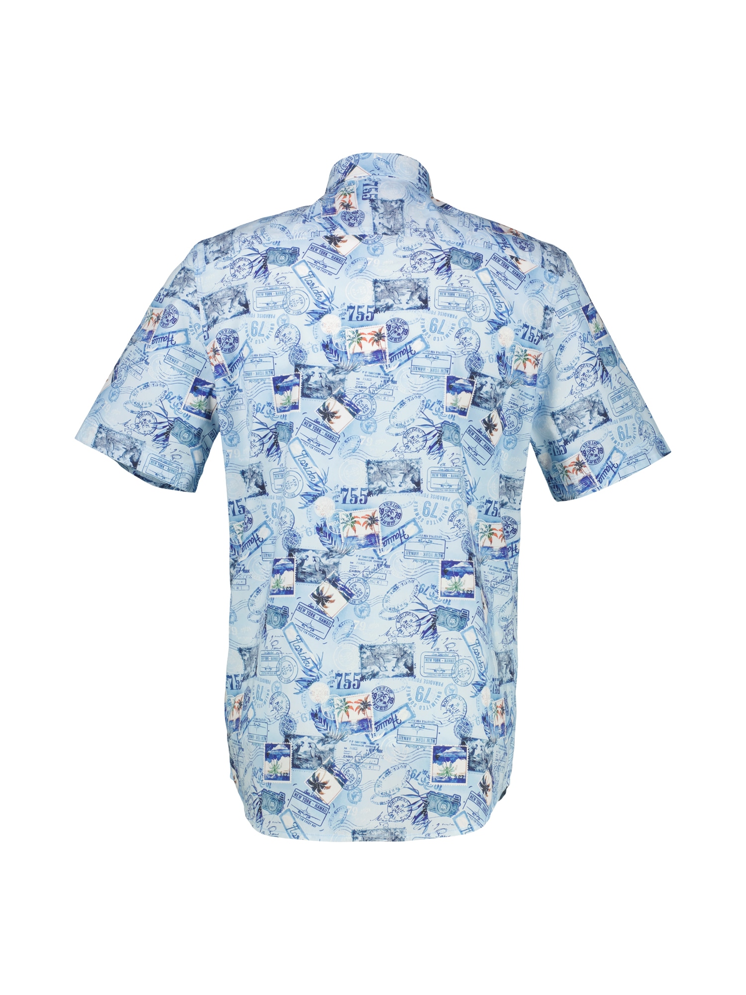 LERROS Kurzarmhemd »Herren Halbarmhemd mit grafischem Druck«