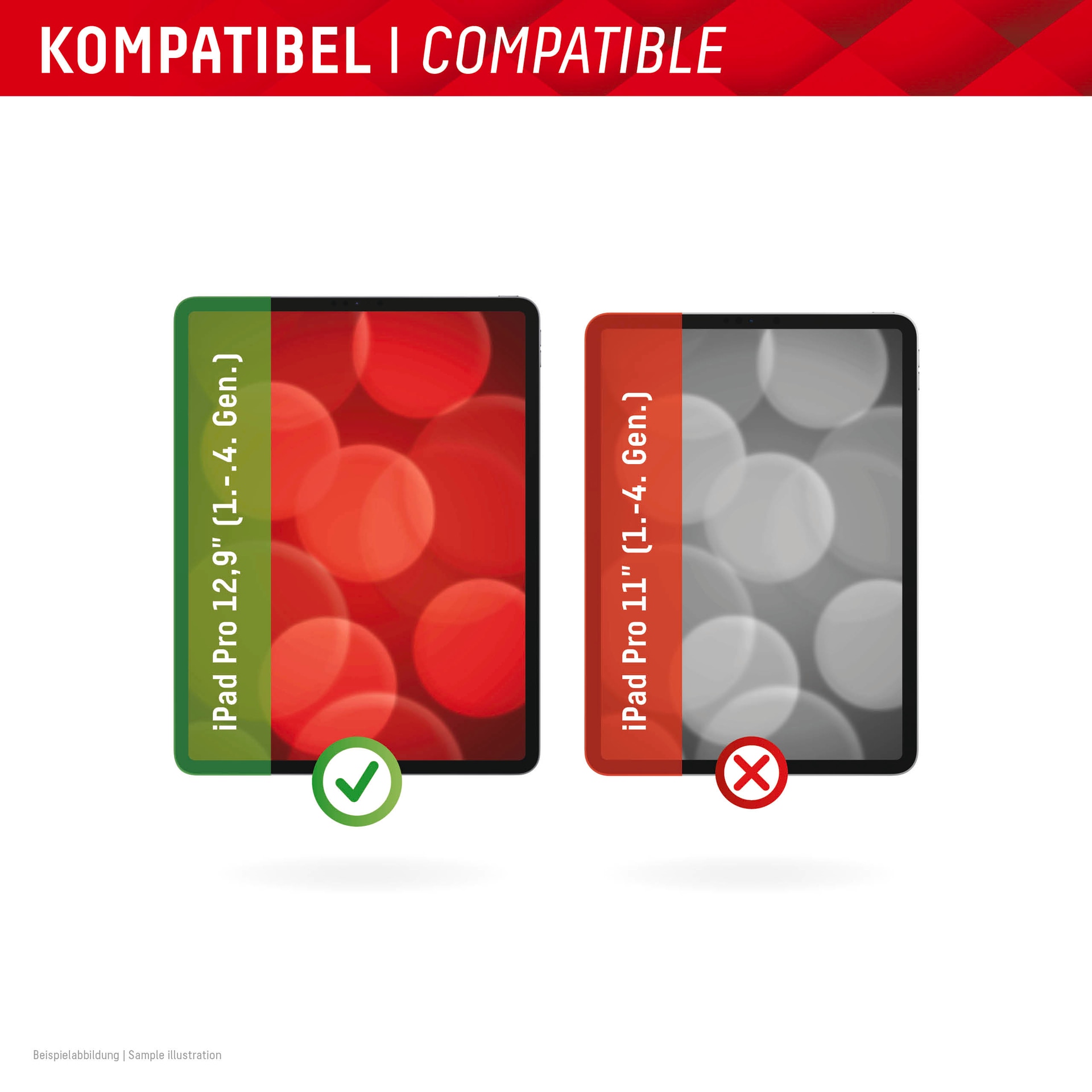 Displex Displayschutzfolie »Tablet PaperSense«, für Apple iPad Pro 12,9 (3./4./5./6. Gen.), Schreiben wie auf Papier