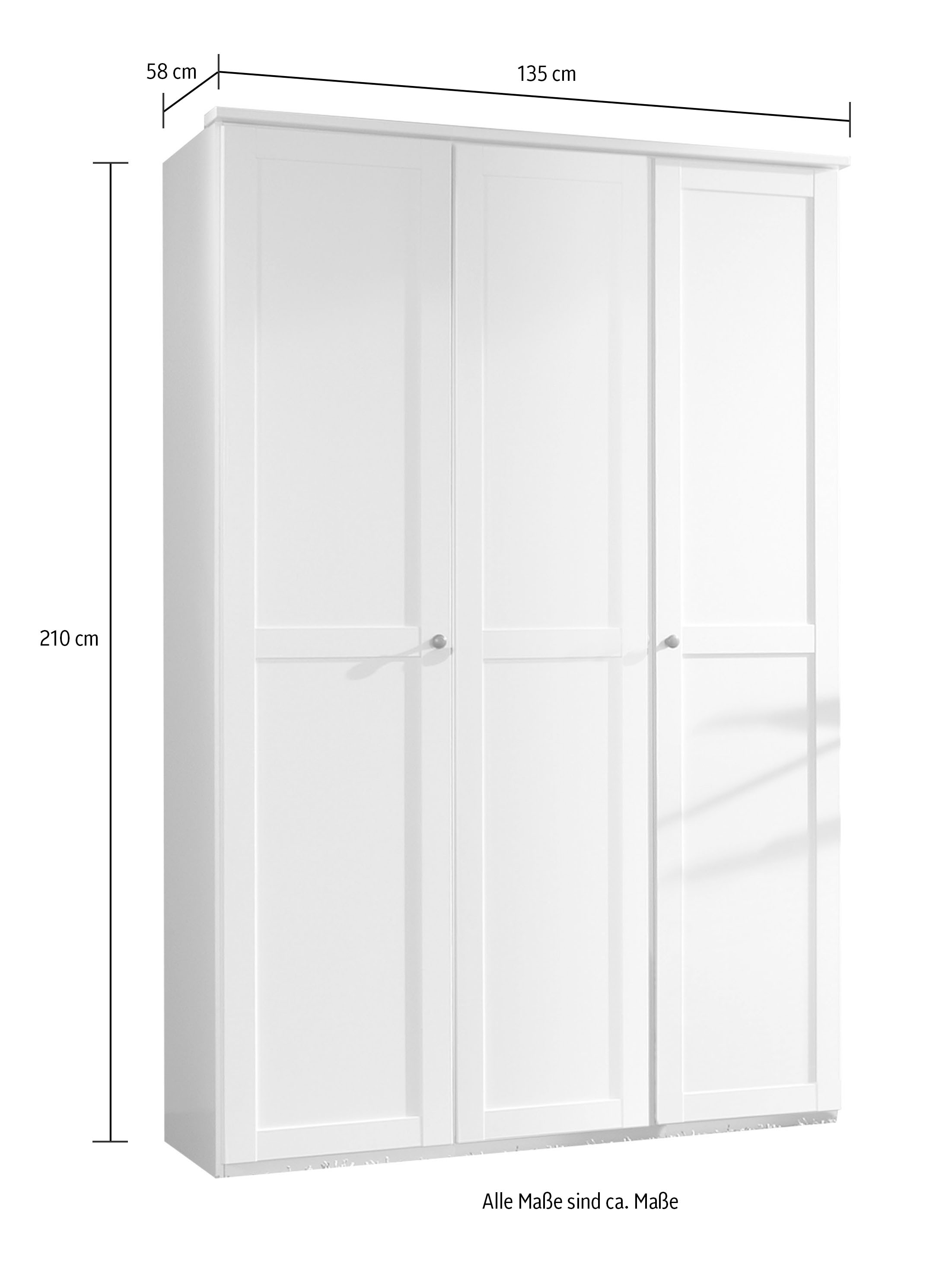 Wimex Drehtürenschrank »Chalet« in Landhausoptik