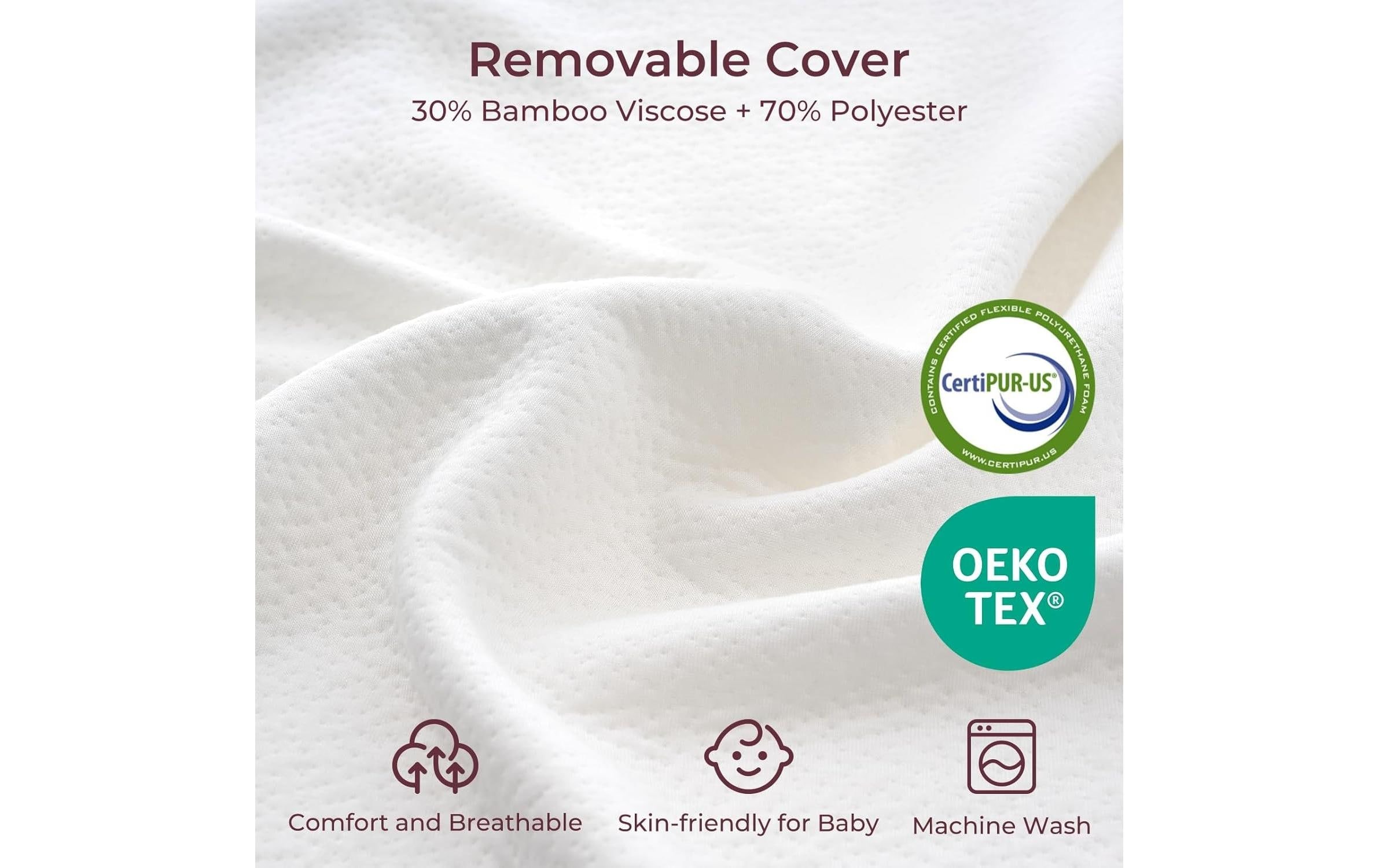 Momcozy Stillkissen »CozyPro Schaumstoff Textil 57.4 x 36.8 cm«