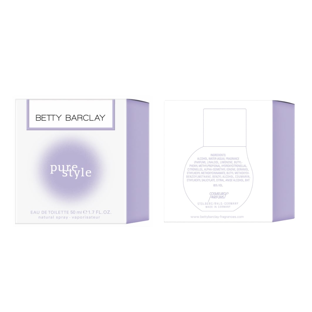 Betty Barclay Eau de Toilette »Betty Barclay pure style EDT NATURAL SPRAY 50 ML«, (Packung, 1 tlg.), mit tiefgründiger Note