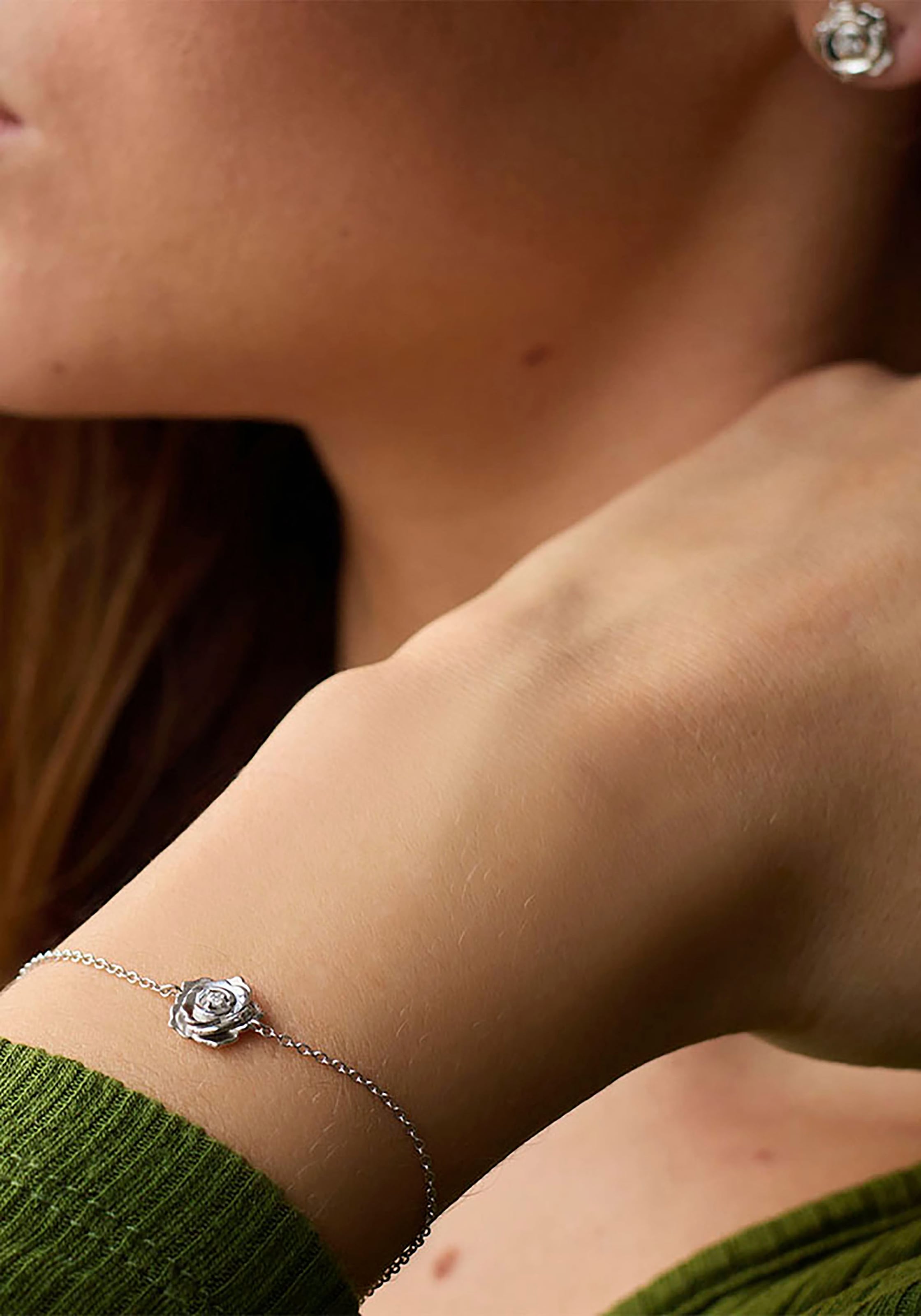 Engelsrufer Armband »Rose« mit Zirkonia (synth.)