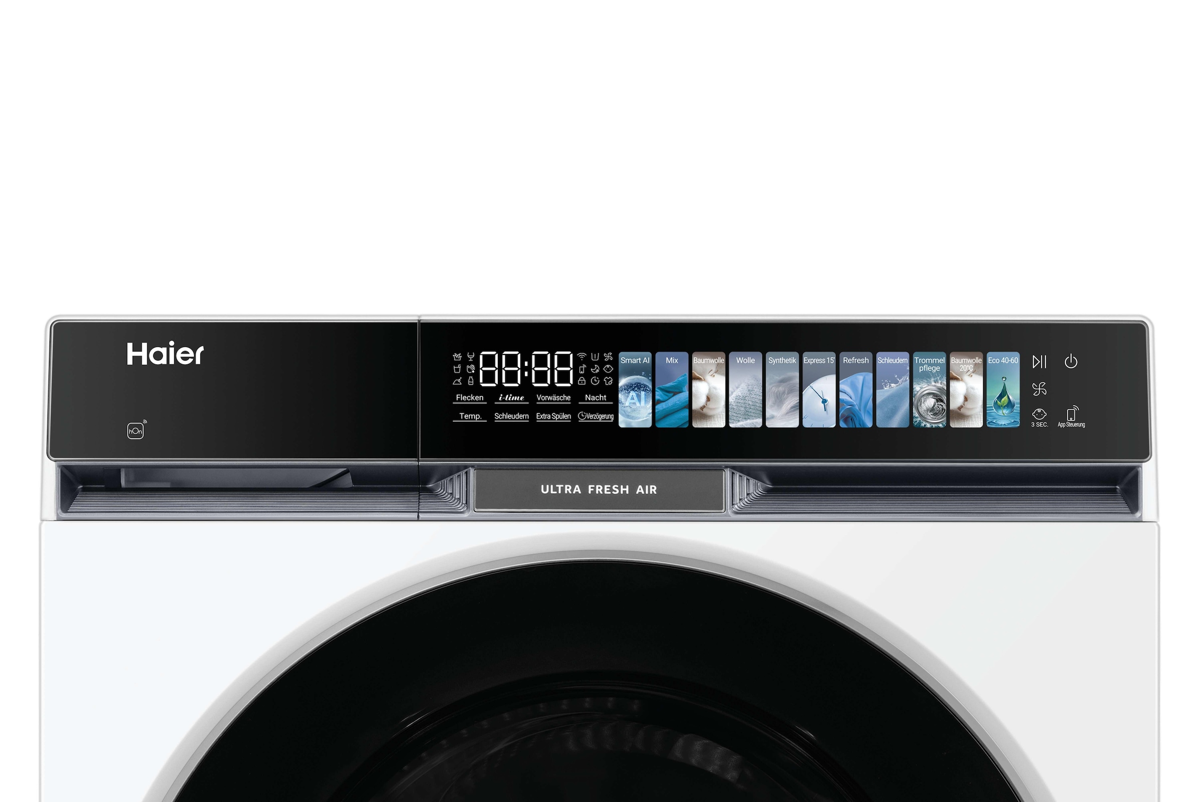 Haier Waschmaschine »HW130-B14687U1« 13 kg 1400 U/min UltraFresh: Hält die Wäsche bis zu 12 Std. frisch