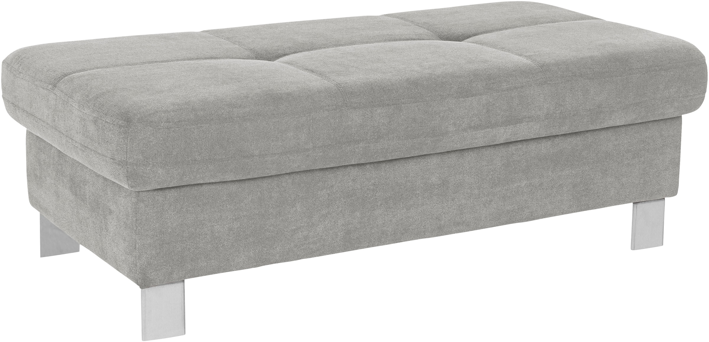 exxpo - sofa fashion Hocker »Fiji Bankhocker mit Staufach unter der Sitzfläche«, elegant modern mit toller Detailverarbeitung
