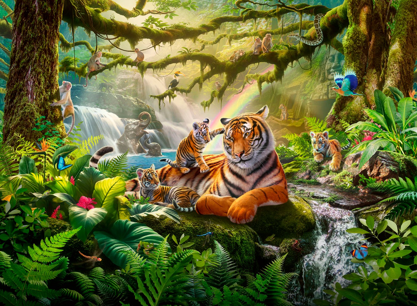 Ravensburger Puzzle »Wildnis Wunder«, Made in Germany