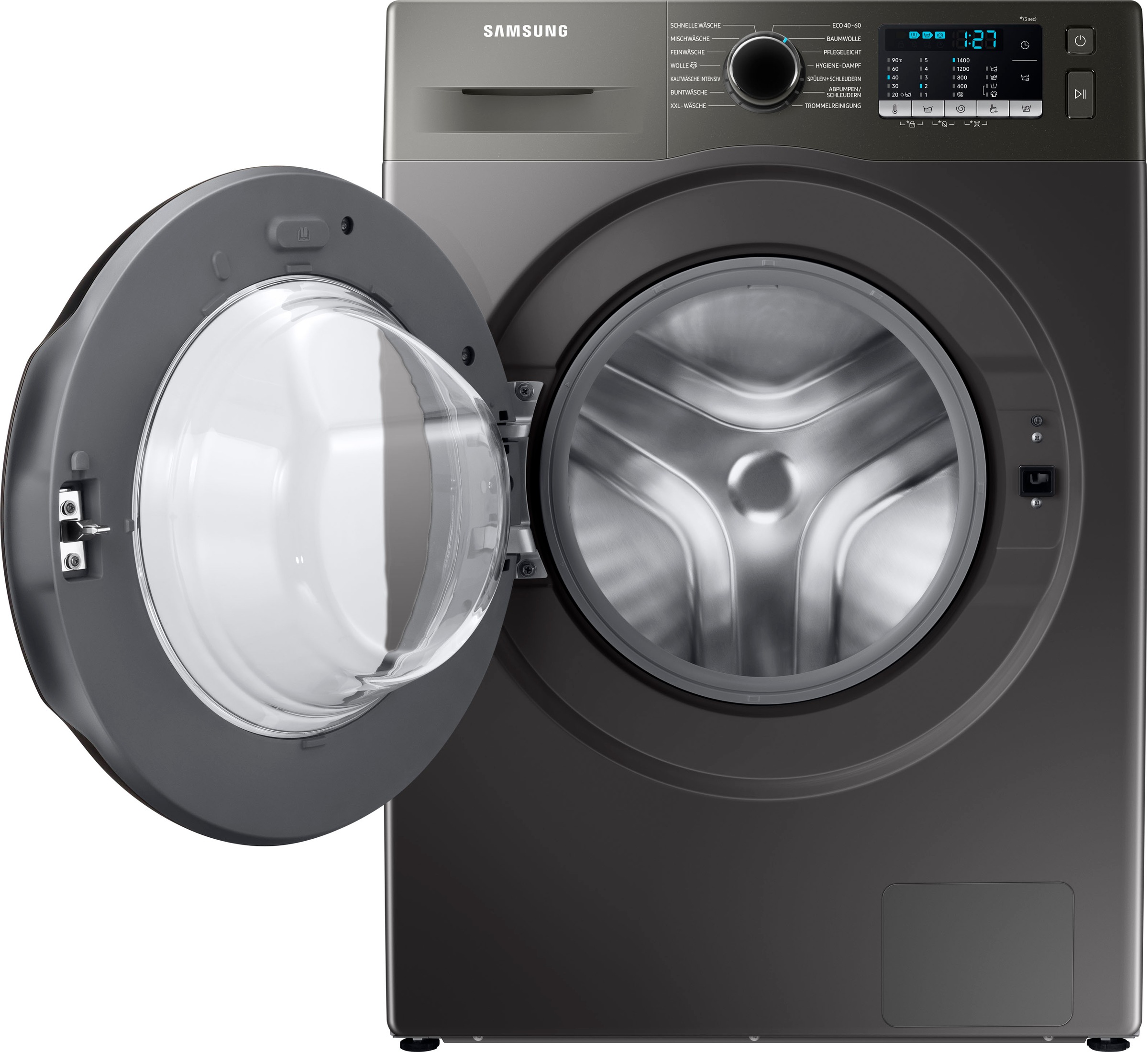 16. Bild von Samsung Waschmaschine »WW70TA049AX«, WW5000T INOX, WW70TA049AX, 7 kg, 1400 U/min