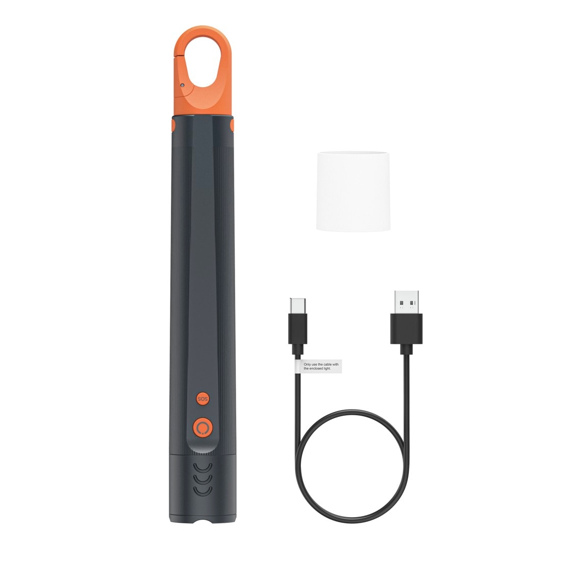 Hama LED Taschenlampe »LED Taschenlampe aufladbar (4 Lichtmodi, zoombar, stoßfest, SOS-Modus)« stromsparend, 300 m Leuchtweite, robust