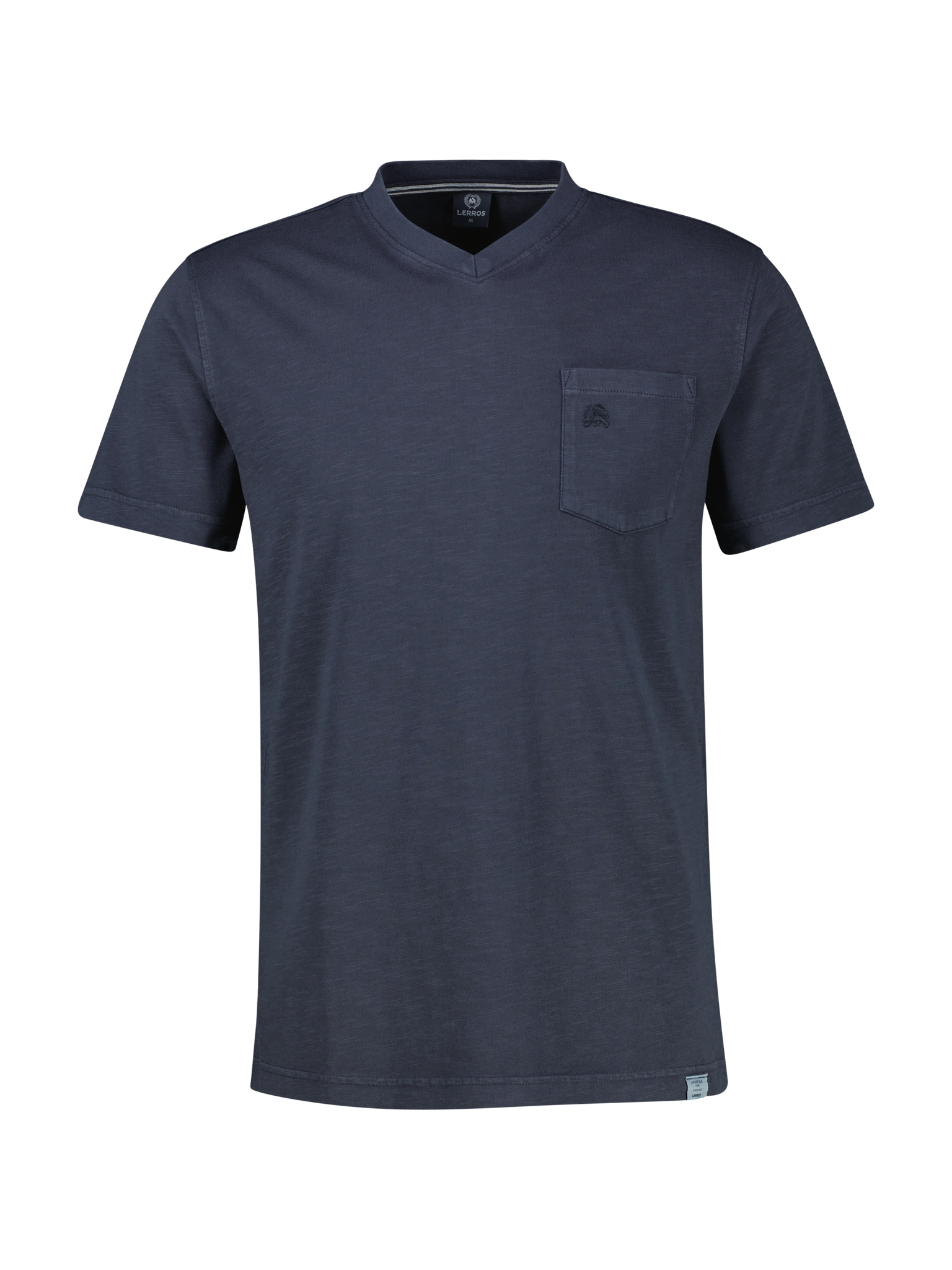 LERROS Kurzarmshirt Sommershirt mit V-Ausschnitt