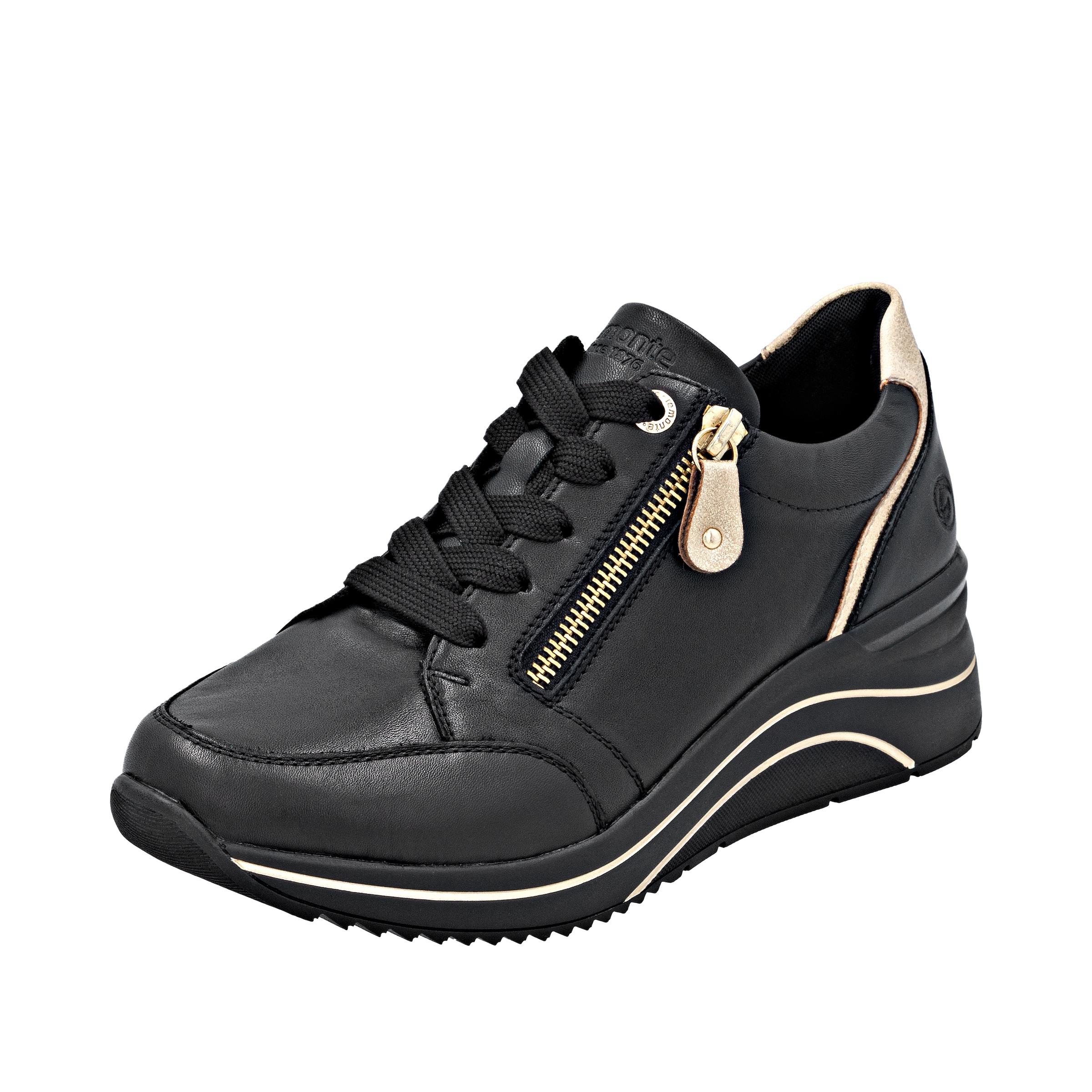 Remonte Keilsneaker  , Freizeitschuh, Halbschuh, Schnürschuh mit Rieker TEX-Membran