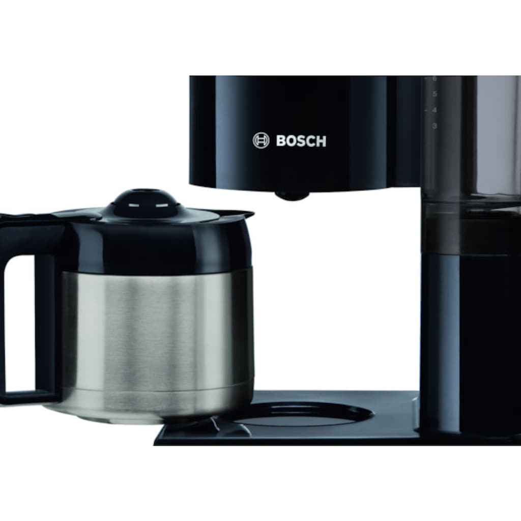 BOSCH Filterkaffeemaschine »TKA8A053 Styline«, 1,1 l Kaffeekanne, Papierfilter, 1x4, mit Thermokanne