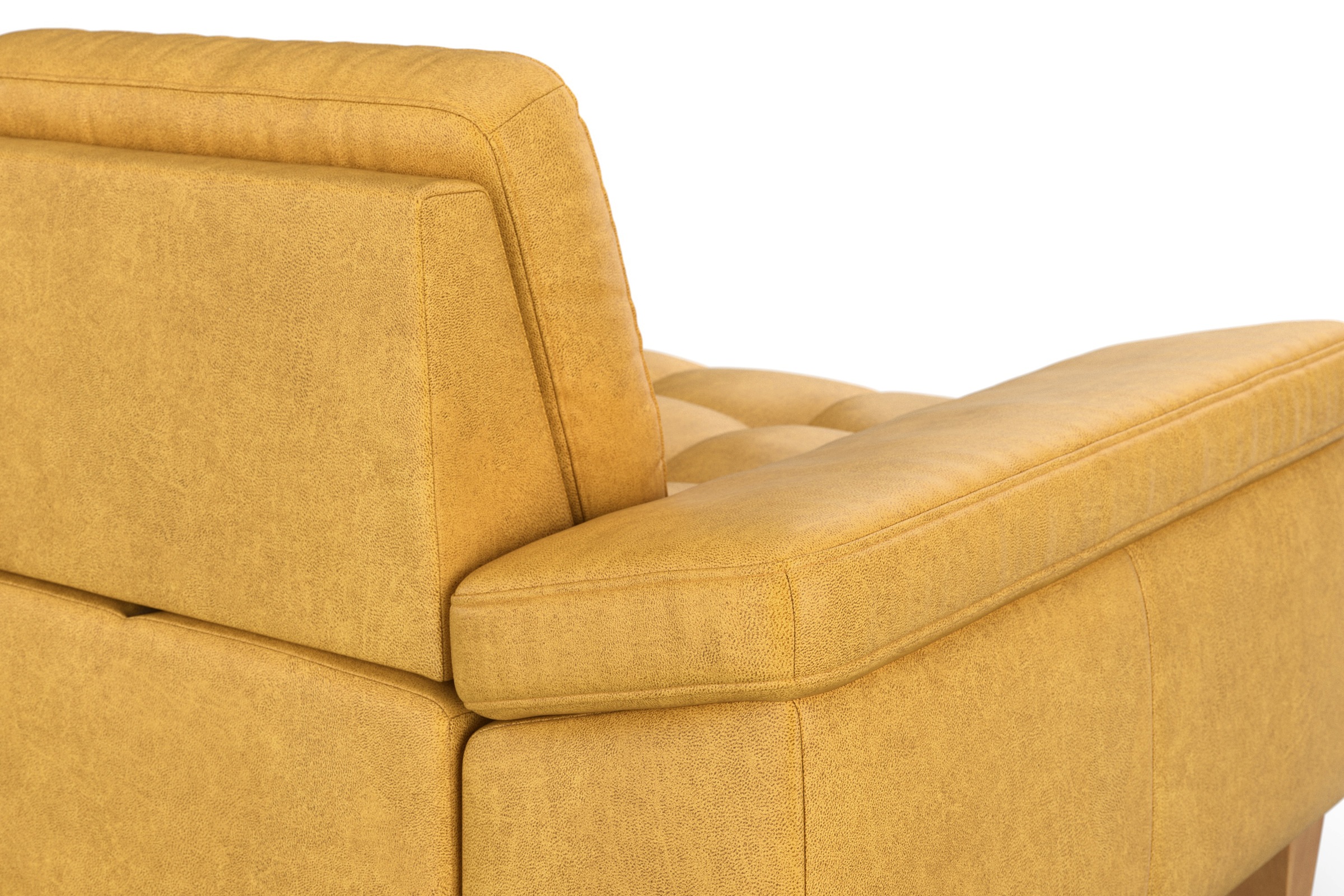 sit&more Ecksofa »Westham L-Form«, mit Recamiere, mit oder ohne Bettfunktion, Bettkasten, Füße Eiche