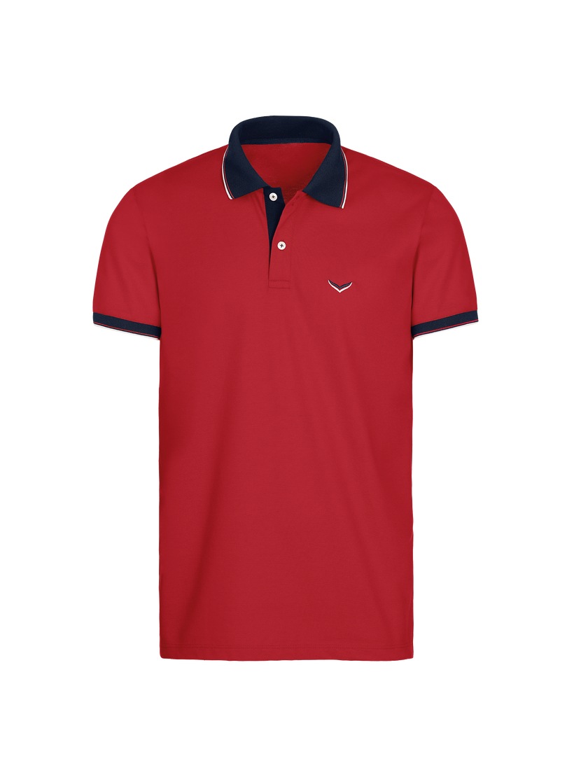 Trigema Poloshirt »TRIGEMA Slim Fit Polohemd«, (1 tlg.)