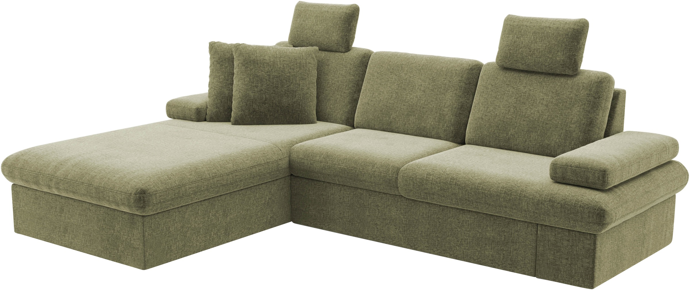 sit&more Ecksofa »Moreno«, mit Armteilverstellung,wahlweise mit Bettfunktion