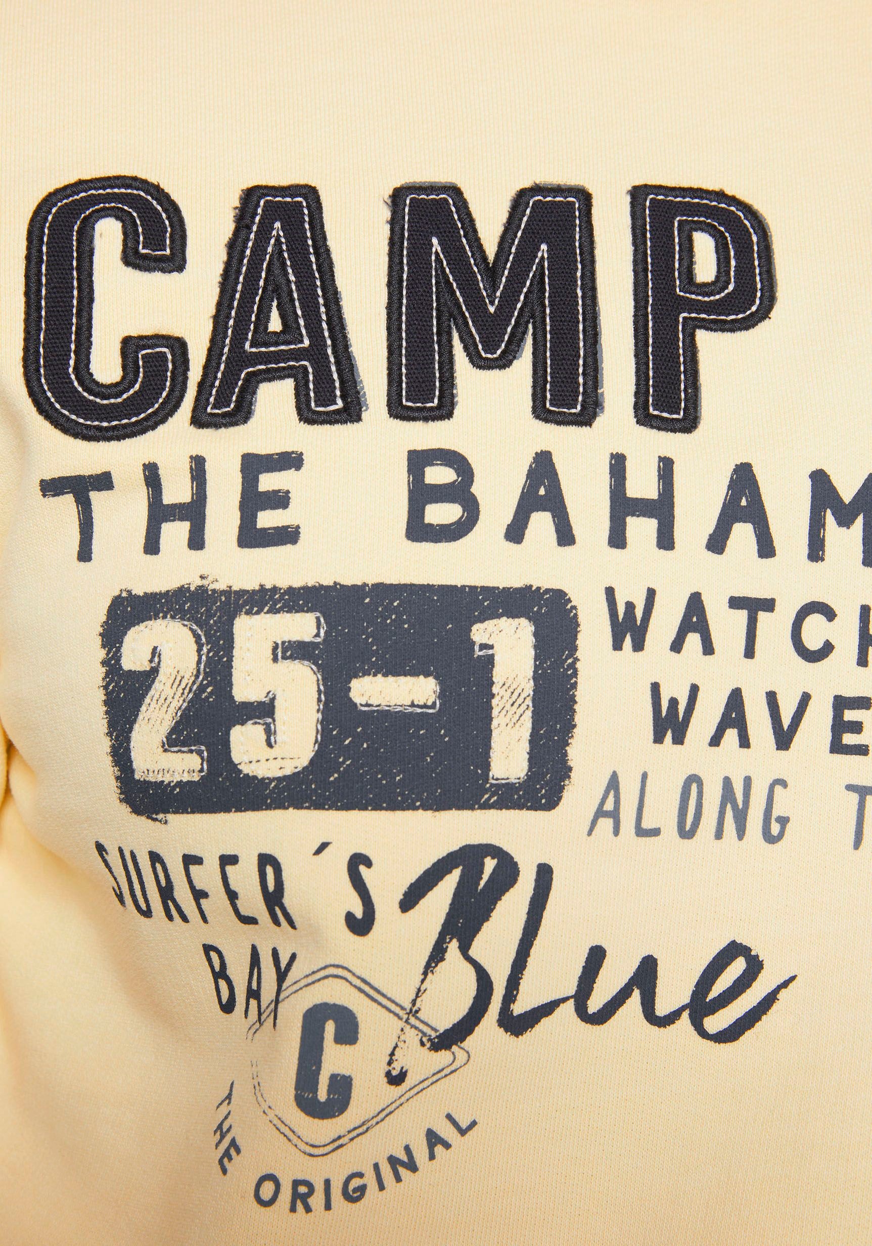 CAMP DAVID Kapuzensweatshirt, mit Schriftzügen online bestellen | Sweatshirts