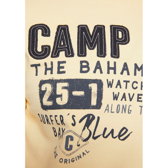 CAMP DAVID Kapuzensweatshirt, mit Schriftzügen online bestellen