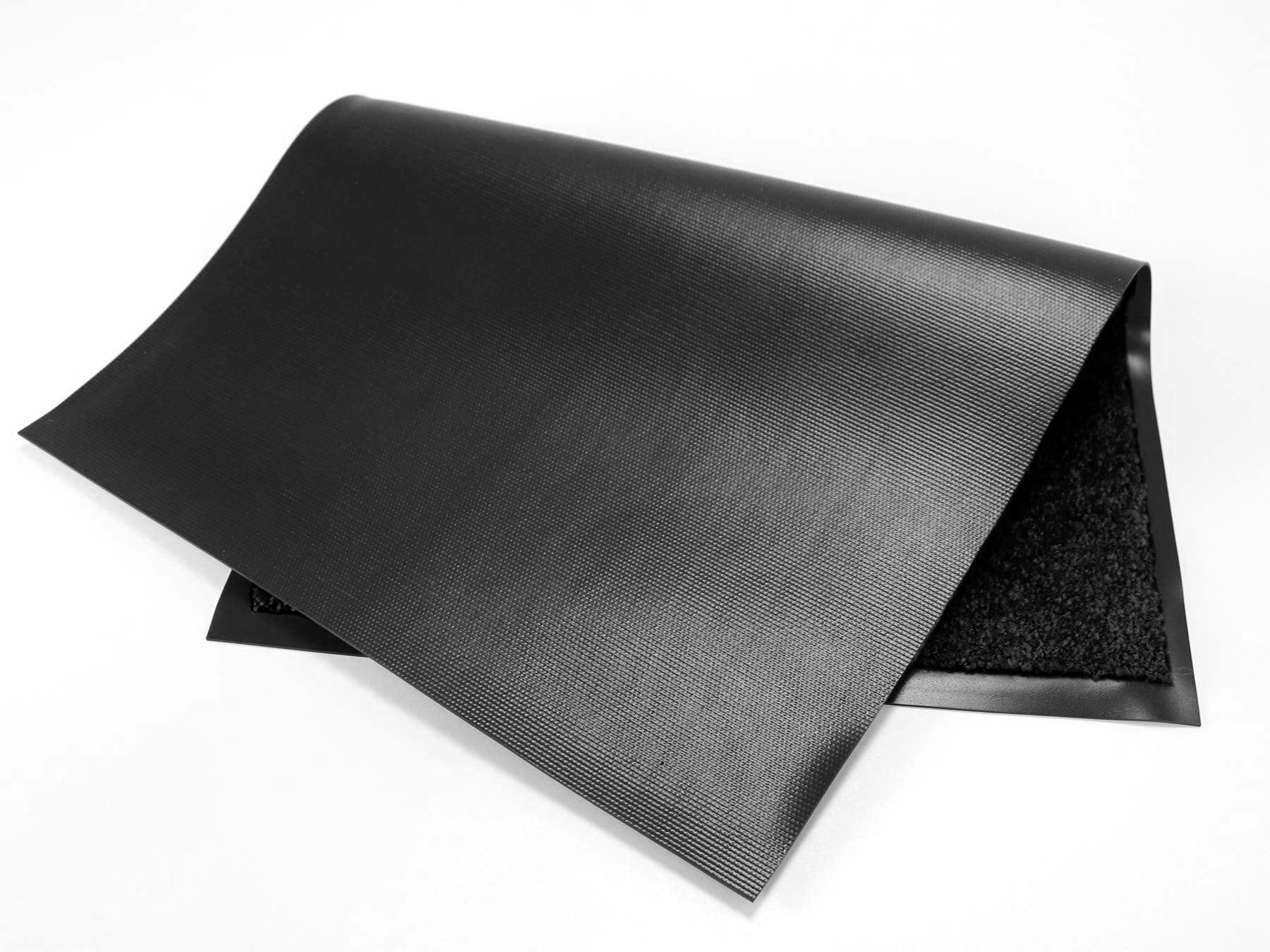 Primaflor-Ideen in Textil Fußmatte »Schmutzfangmatte CLEAN PRO, Made in Belgium«, rechteckig, 8 mm Höhe, Uni-Farben, UV-beständig, strapazierfähig, waschbar