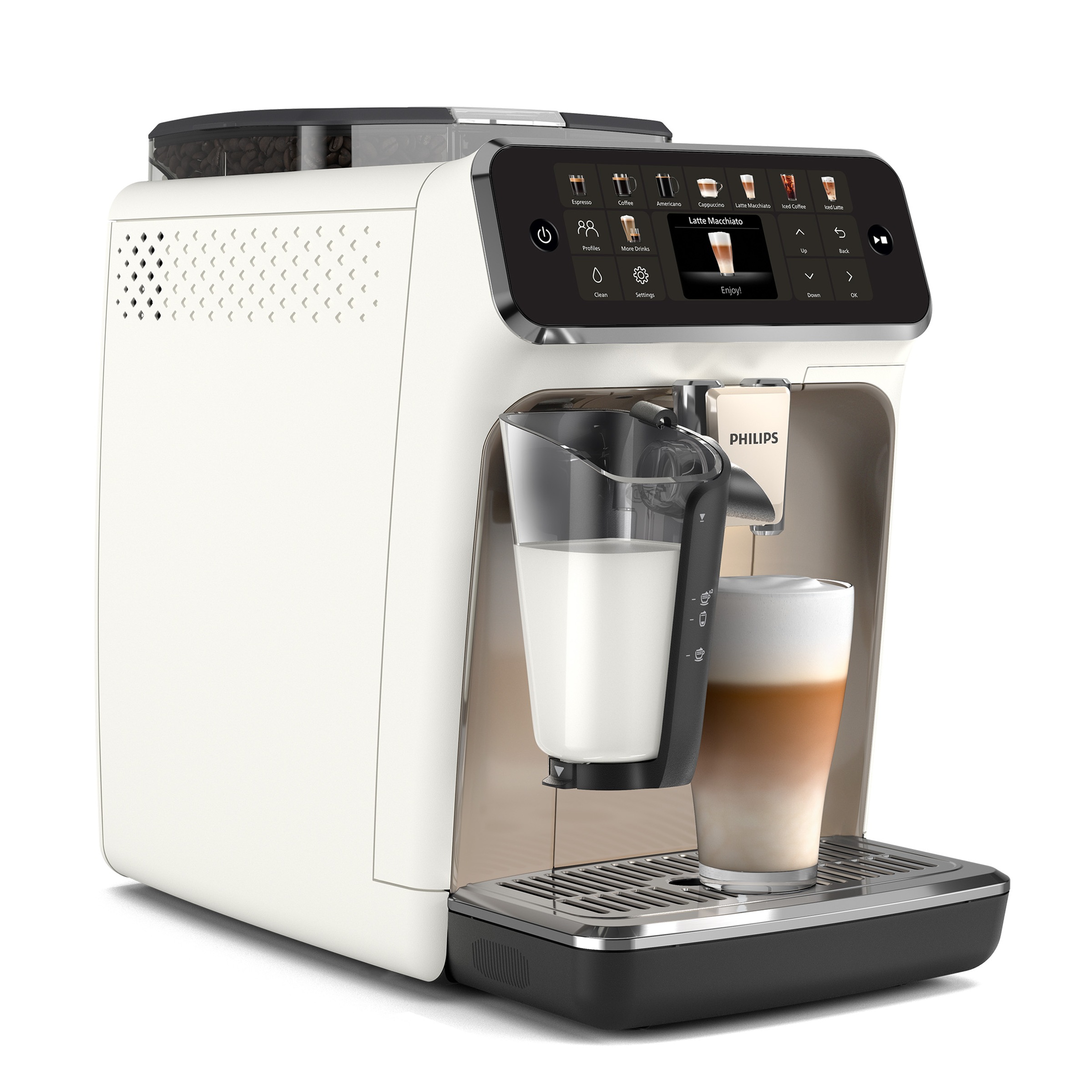 Philips Kaffeevollautomat »EP5547/90 5500 Series, 20 Kaffeespezialitäten (h günstig online kaufen