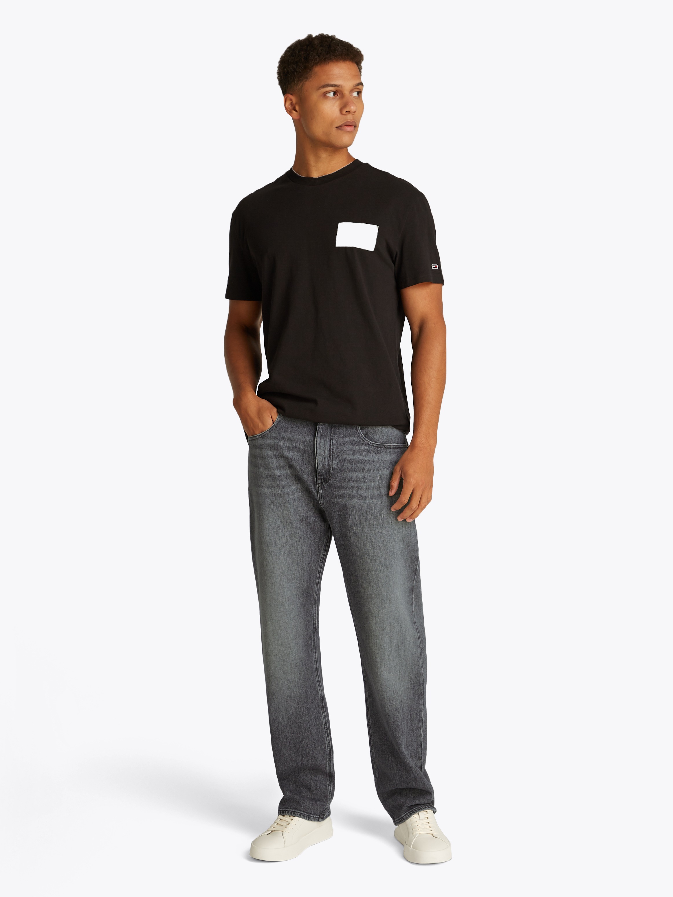 Tommy Jeans Regular-fit-Jeans »Otis Regular Straight«, Mit Gürtelschlaufen