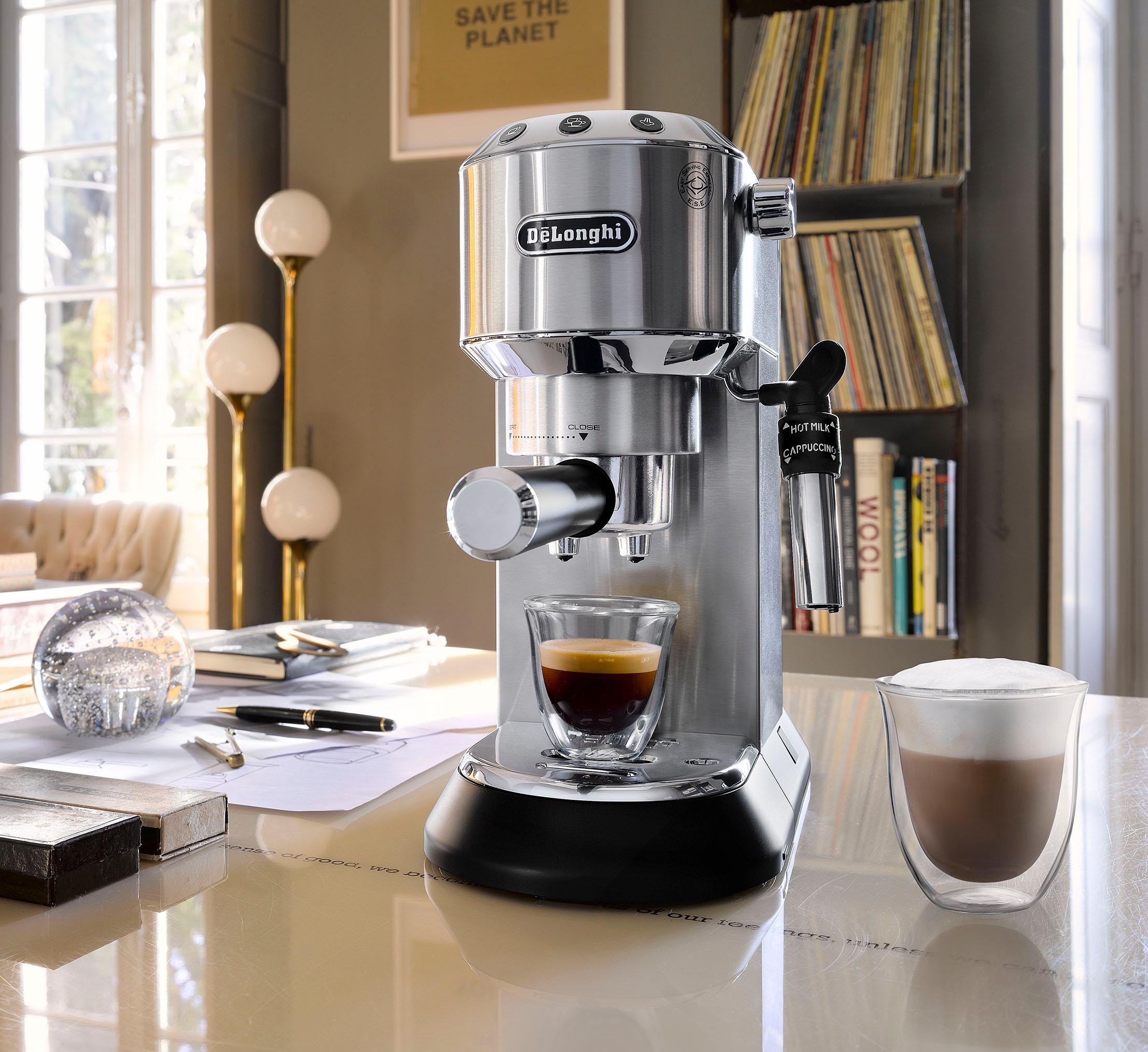 De'Longhi Siebträgermaschine »Dedica Style EC 685.M«, 1350 Watt, 15 Bar