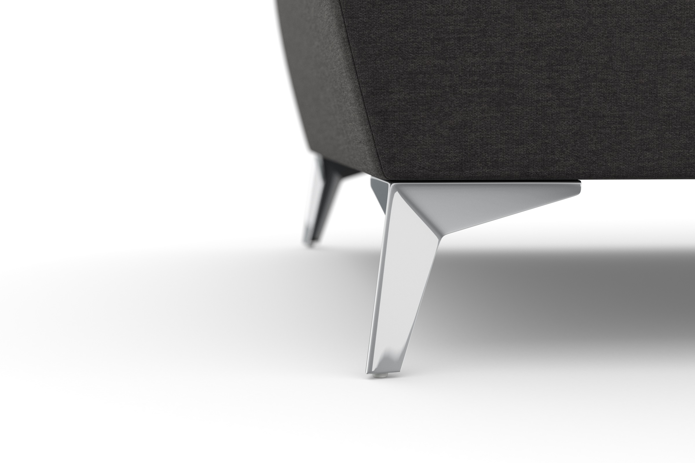 sit&more 2,5-Sitzer »Latigo«, mit hochwertigen Metallfüßen