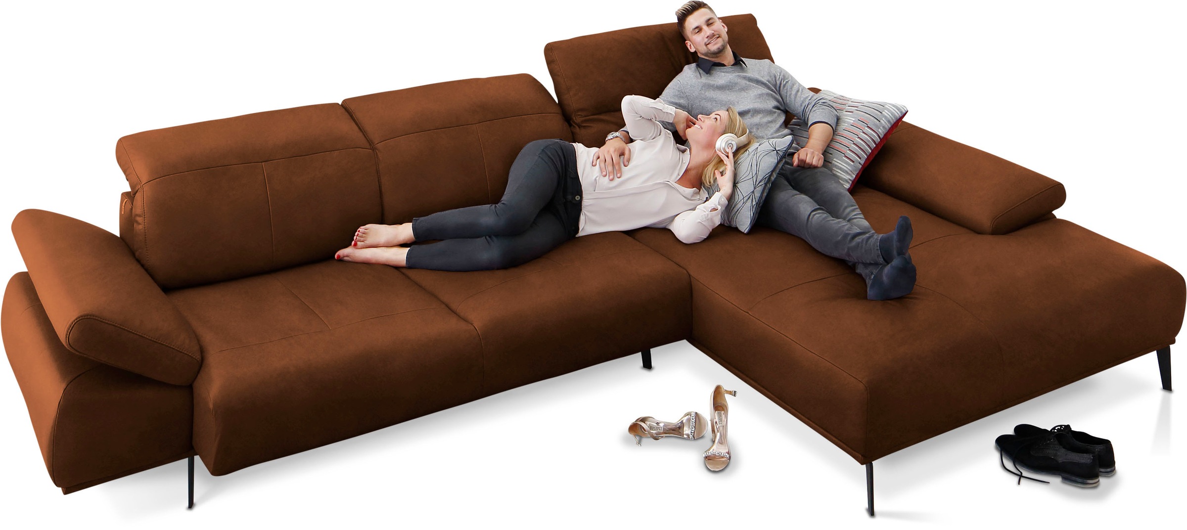 W.SCHILLIG Ecksofa »levi, Designsofa, elegant und zeitlos, bequem, L-Form«, günstig online kaufen