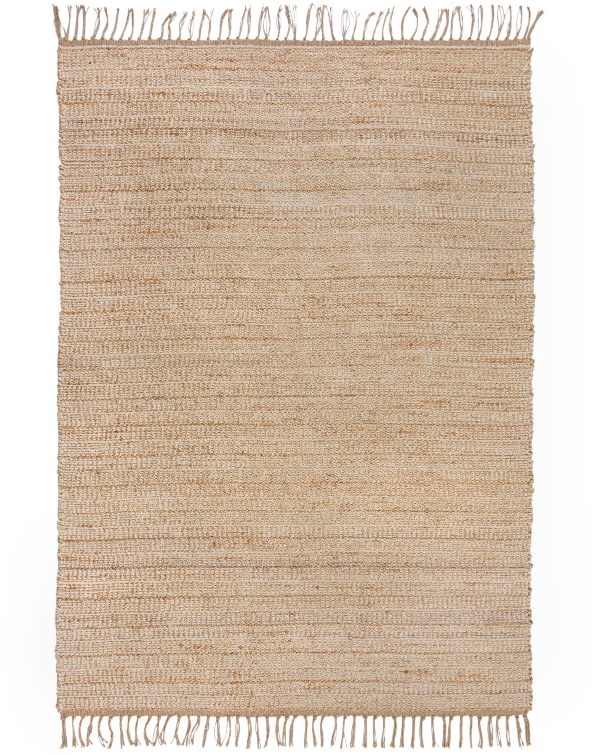 FLAIR RUGS Teppich »Levi, aus gewebter Jute«, rechteckig, 10 mm Höhe günstig online kaufen