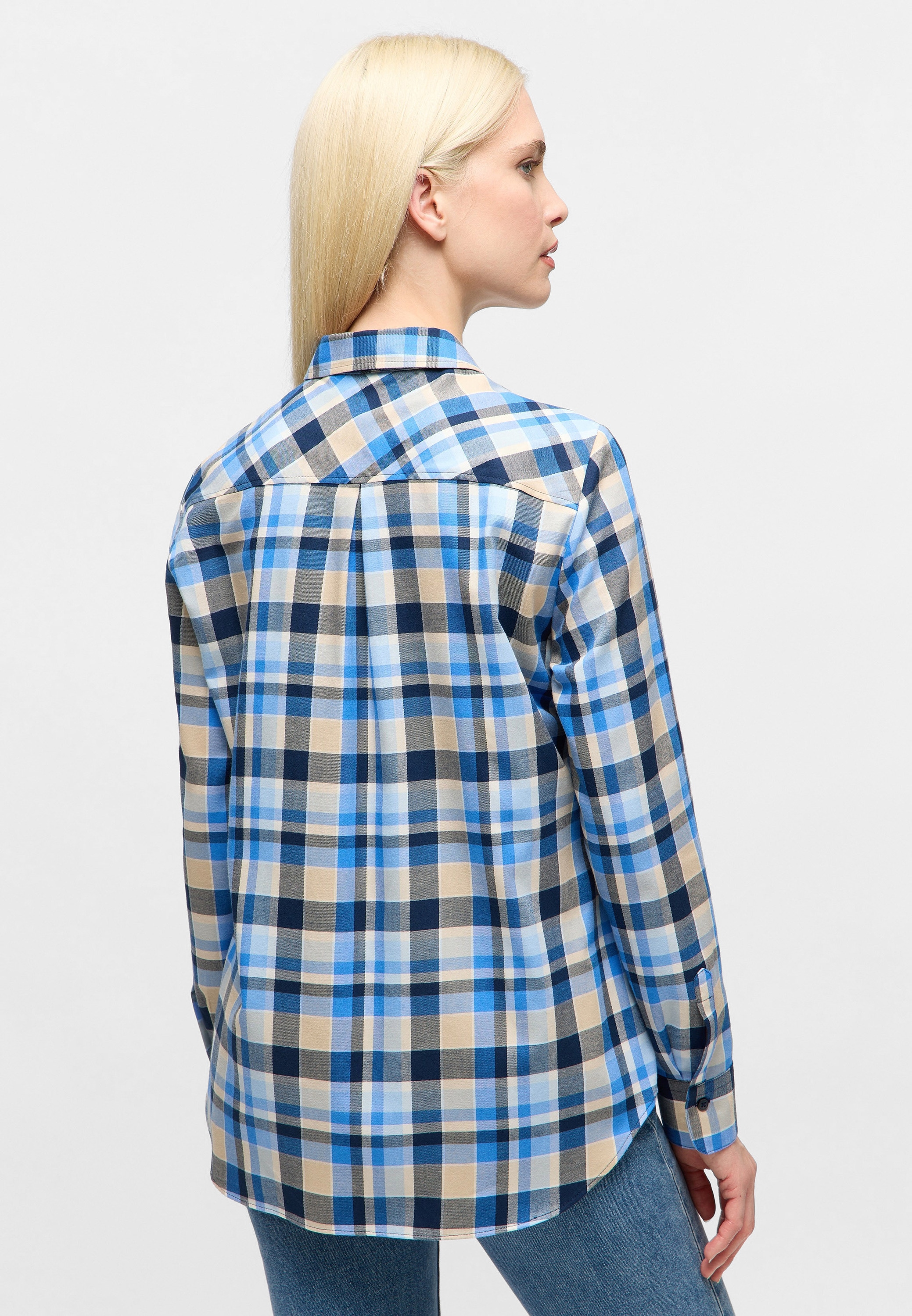 Eterna Hemdbluse »REGULAR FIT« EASY IRON (bügelleicht)