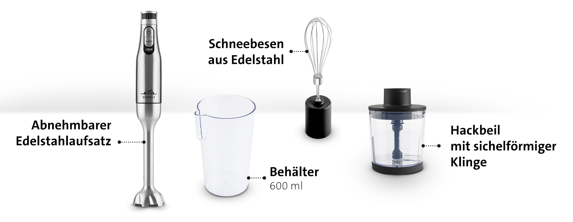eta Stabmixer »Spesso« 1200 W