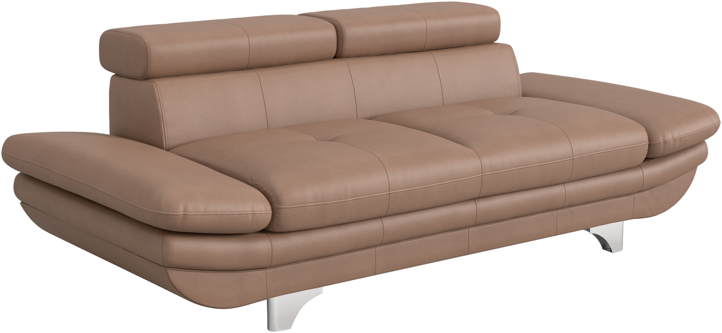 COTTA 2-Sitzer »Enterprise«, Big-Sofa, mit Armteilverstellung & Kopfteilverstellung