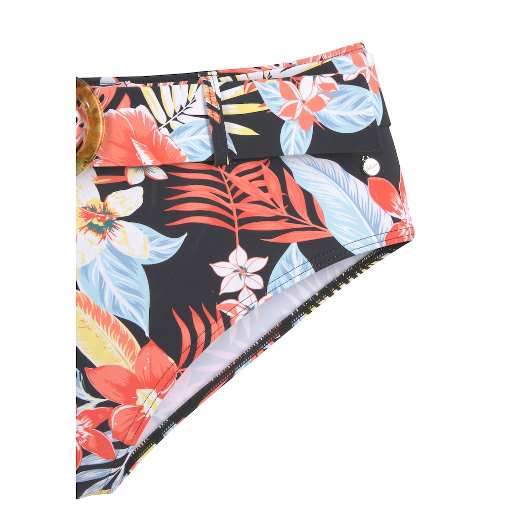 s.Oliver Highwaist-Bikini-Hose »Marika«, mit abnehmbarem Gürtel