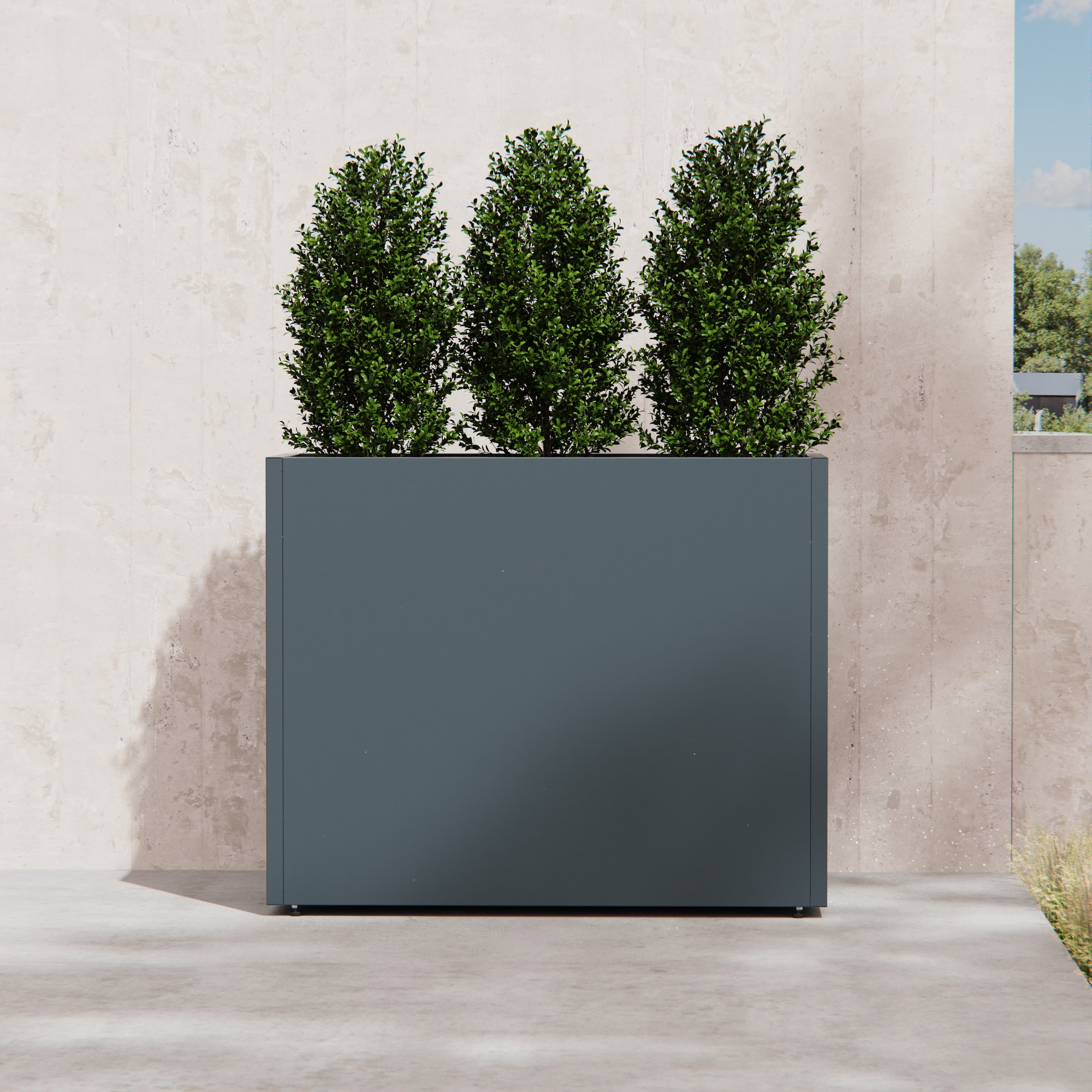 Herstera Garden Pflanzkübel »Cube« BxTxH: 100x40x80 cm