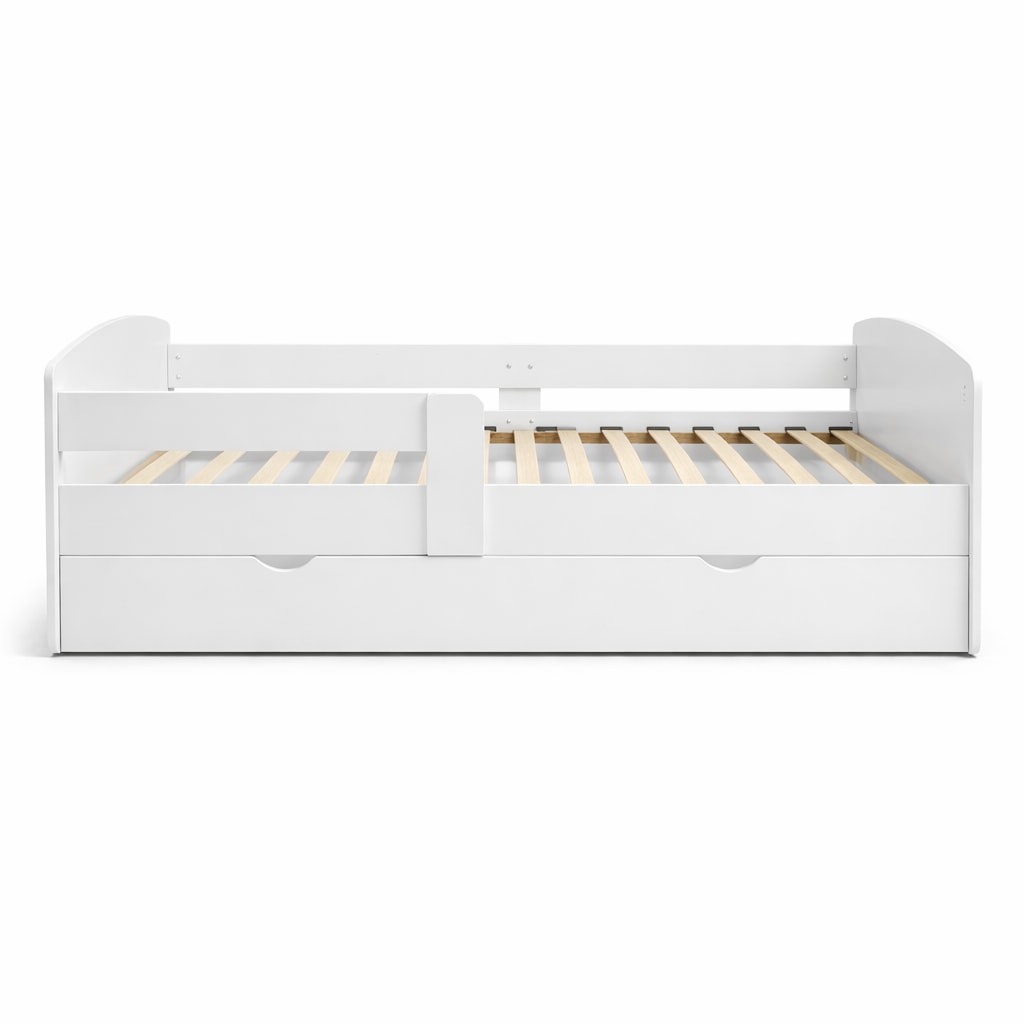 OTTO home Stauraumbett »Cocolino, Daybett, Stauraumbett, Kinderbett, Einzelbett, Funktionsbett« mit Lattenrost, ausziehbarer Schublade, Liegefläche 90 x 200 cm