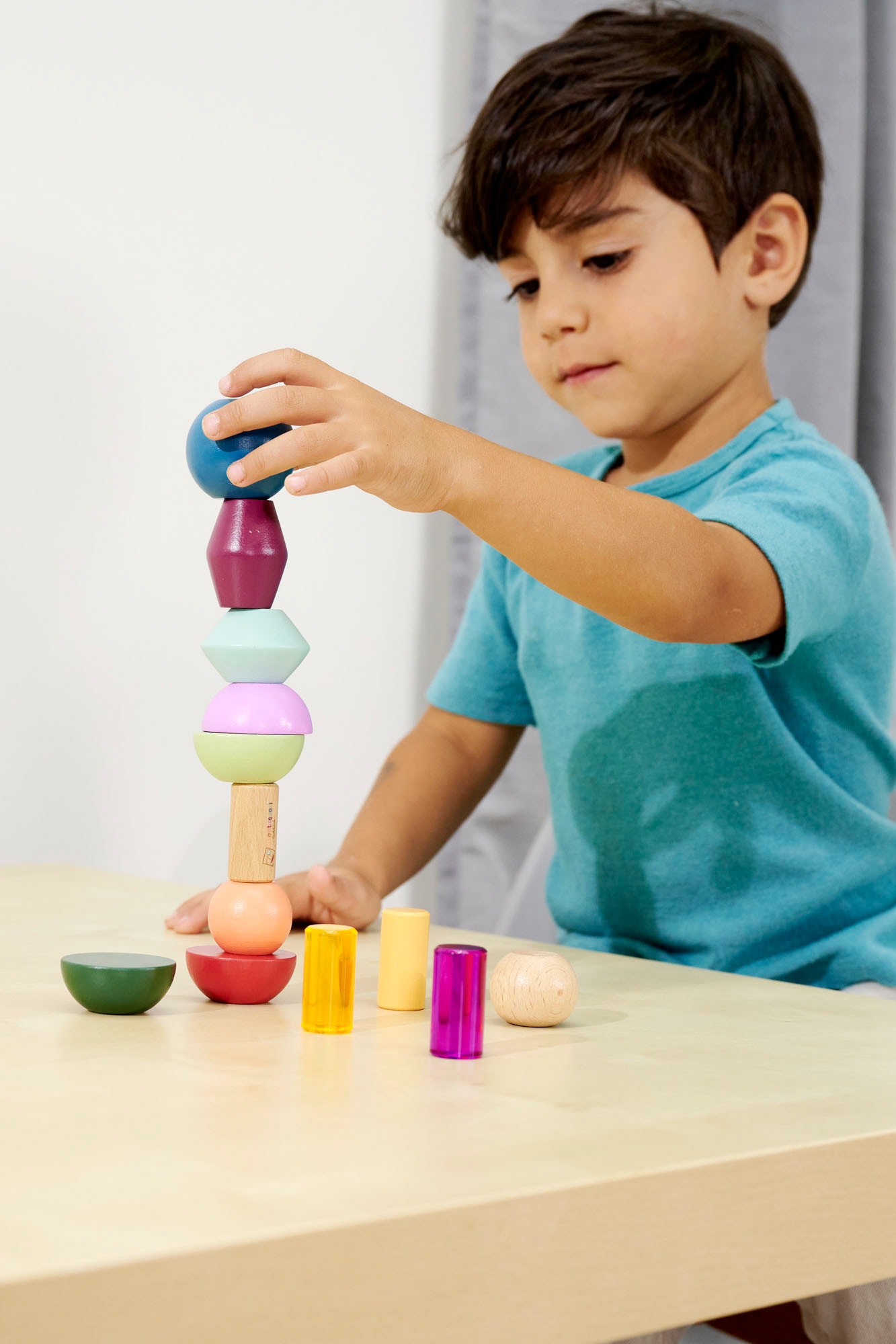 Eichhorn Stapelspielzeug »Montessori Stapelperlen«, FSC®- schützt Wald - weltweit